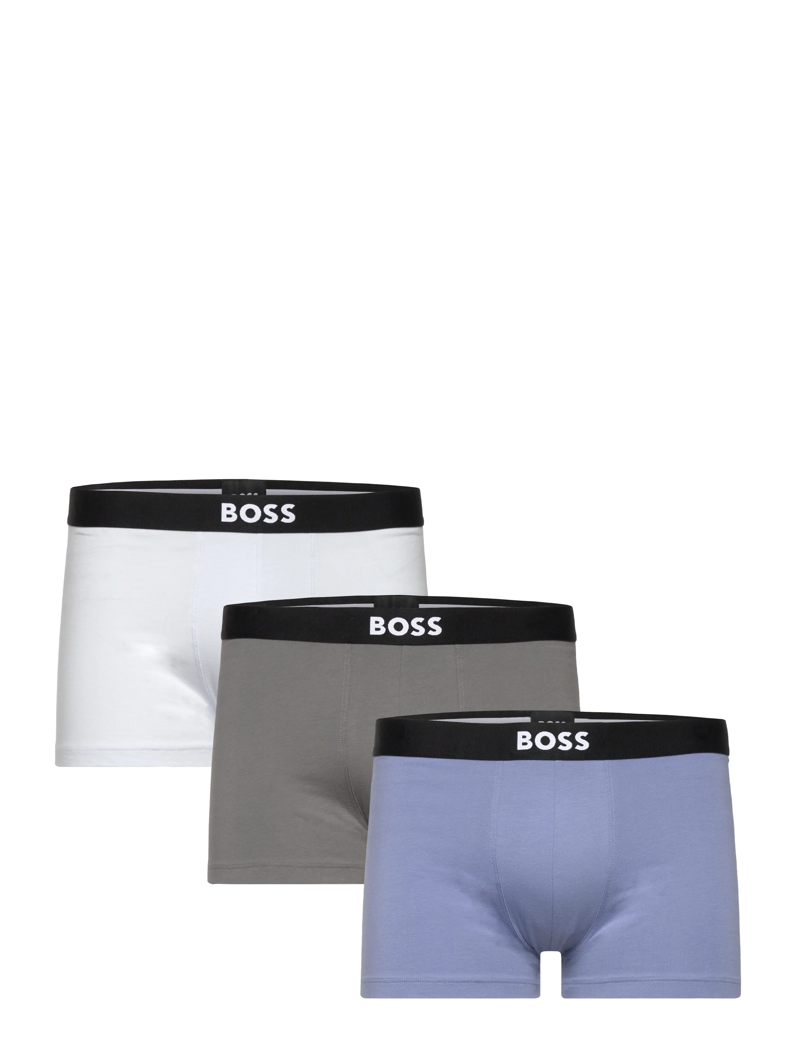 BOSS Trunk 3P Power - Underkläder - BLACK / grey