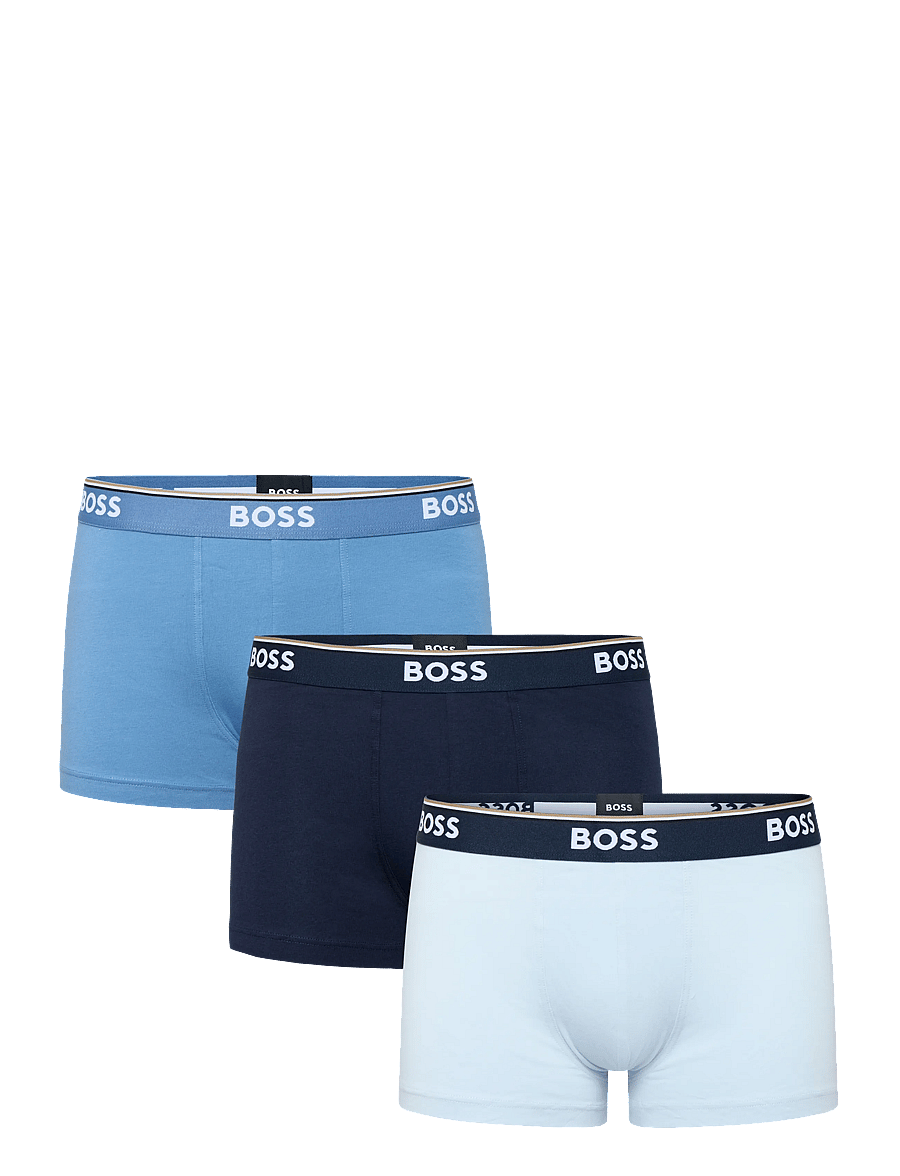 BOSS - Trunk 3P Power - unterhosen im multipack - open blue - 0