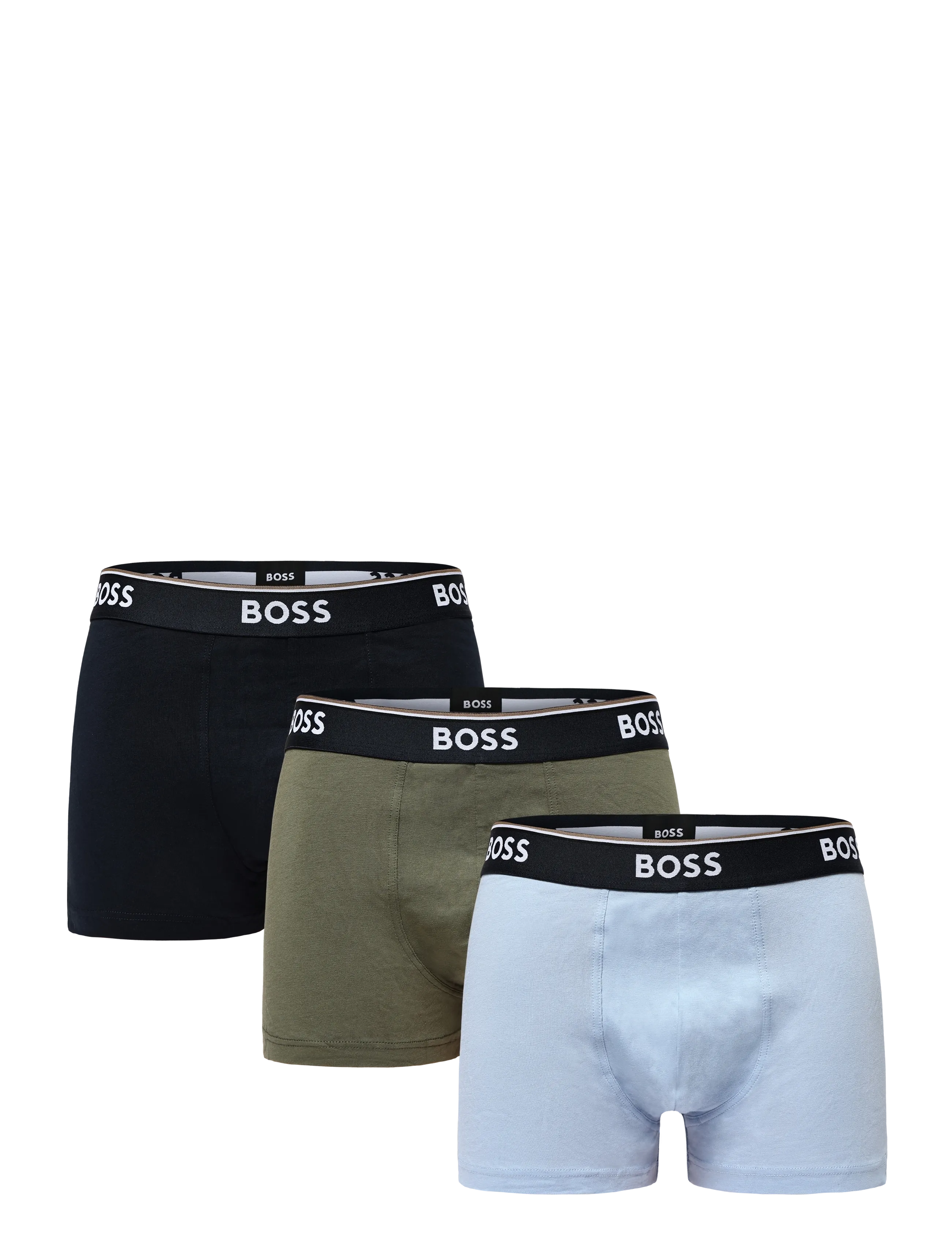 BOSS Trunk 3P Power - Boxer briefs - OPEN MISCELLANEOUS / black