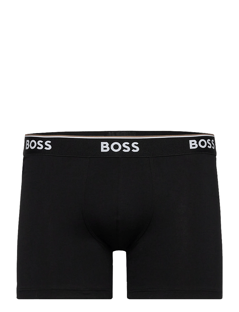 BOSS - BoxerBr 3P Power - multipack underbukser - black - 4