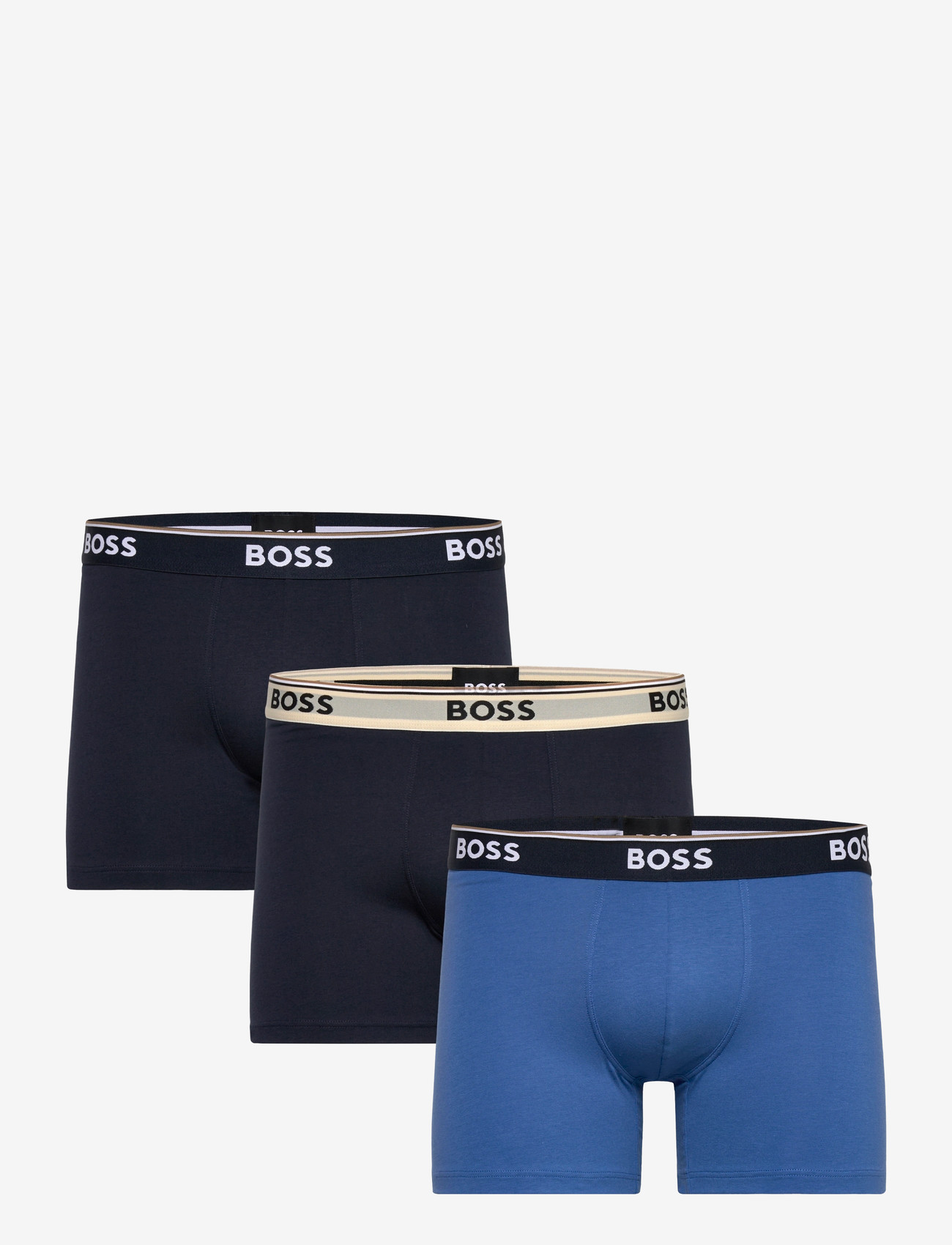 BOSS - BoxerBr 3P Power - laveste priser - open blue - 0