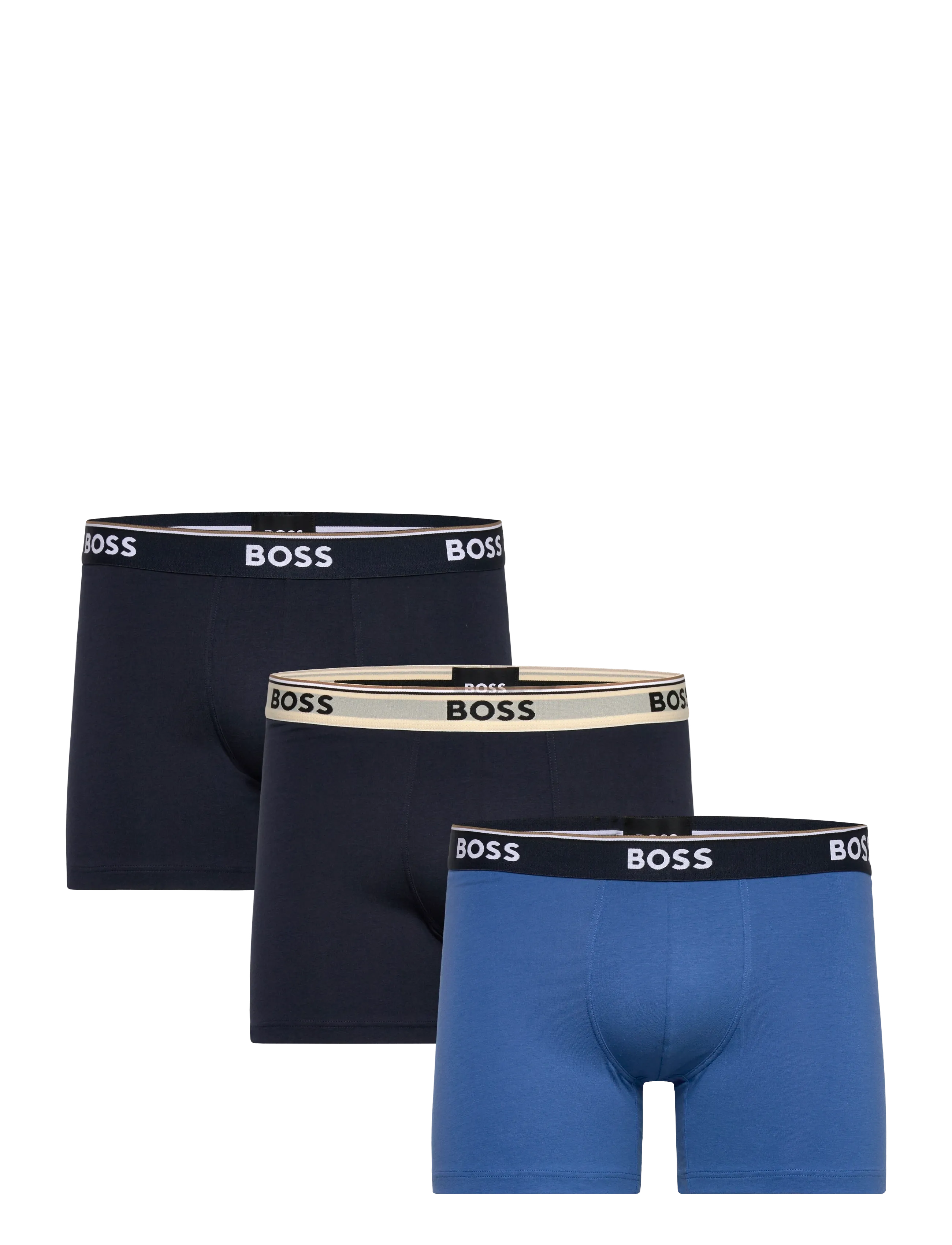 BOSS BoxerBr 3P Power - Underbukser - OPEN BLUE / navy