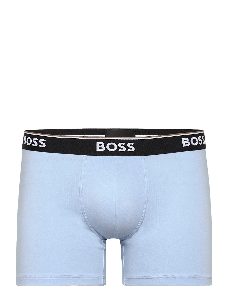BOSS - BoxerBr 3P Power - multipack underbukser - open blue - 2