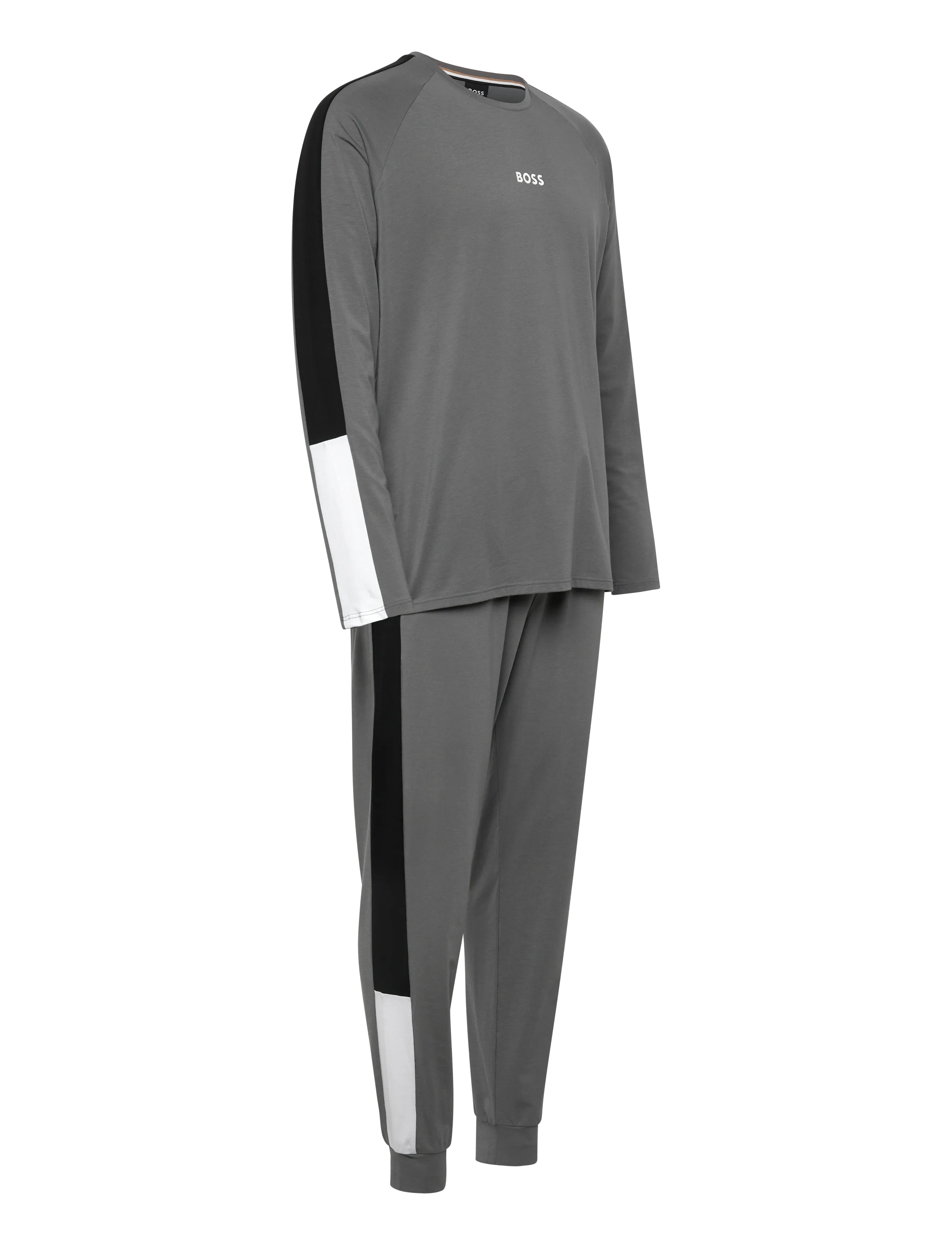 BOSS - Balance Long Set - pyjamasets - dark grey - 3