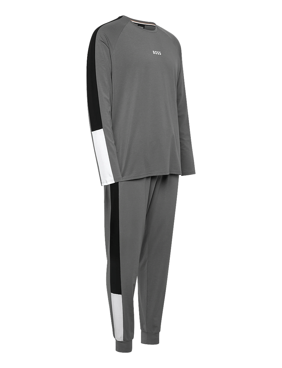 BOSS - Balance Long Set - pyjamasets - dark grey - 3