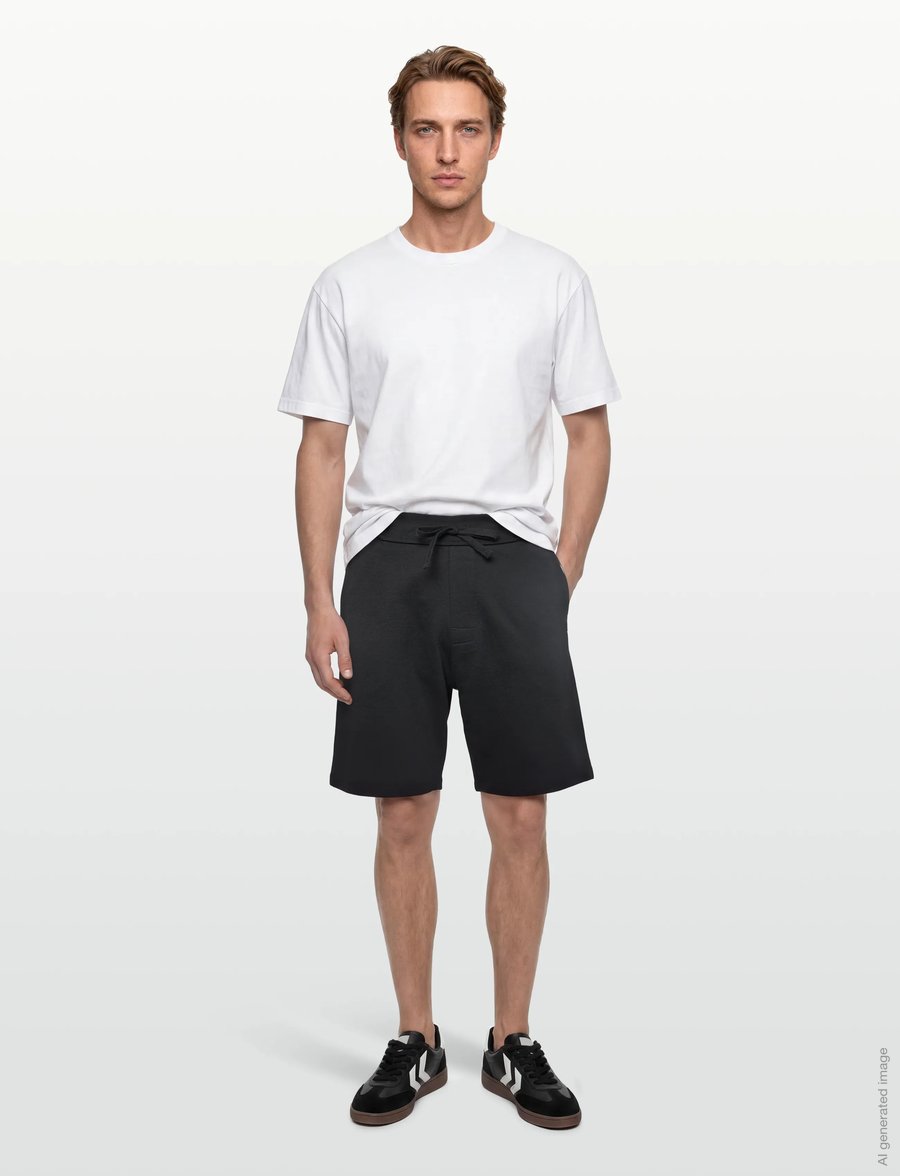 BOSS - Authentic Shorts - sweatshorts - black - 0