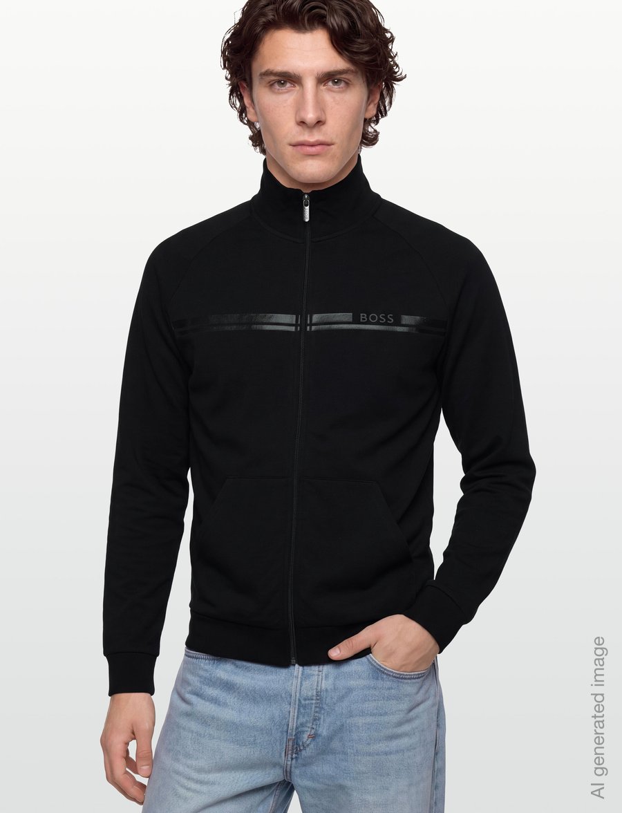 BOSS - Authentic Jacket Z - sweatshirts - black - 3