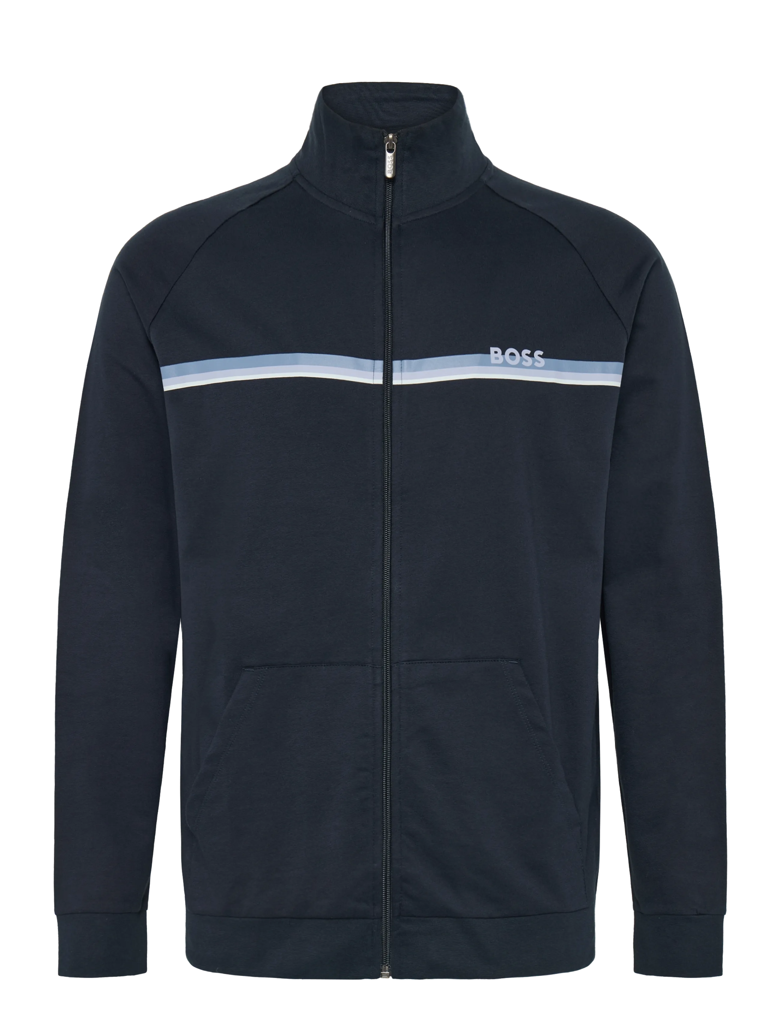 BOSS Authentic Jacket Z - Sweatshirts & huvtröjor - DARK BLUE / navy