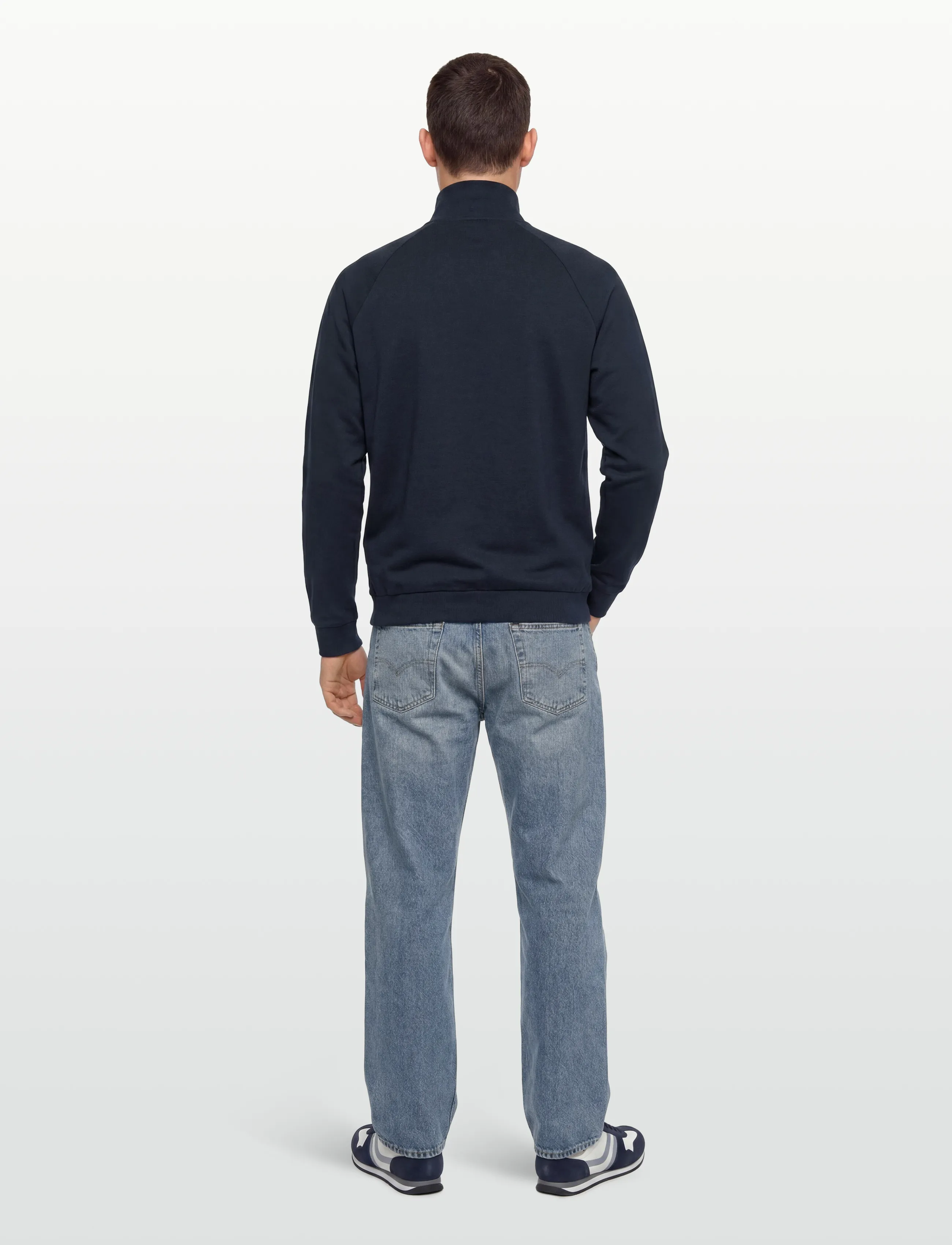 BOSS - Authentic Jacket Z - sweatshirts - dark blue - 4