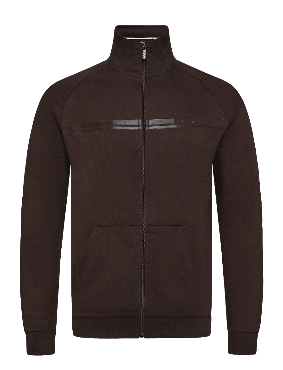 BOSS - Authentic Jacket Z - dressipluusid - dark brown - 0