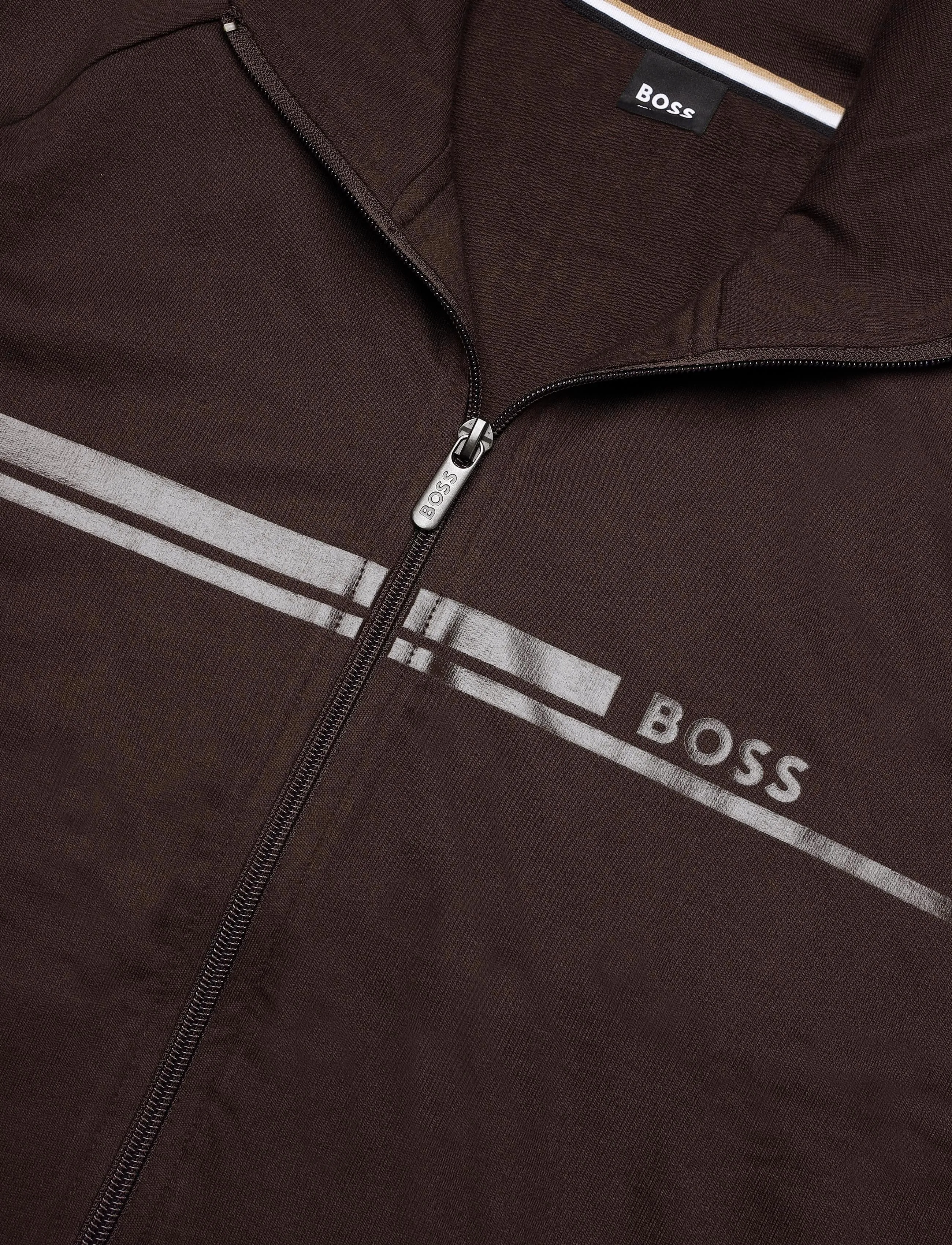 BOSS - Authentic Jacket Z - dressipluusid - dark brown - 2
