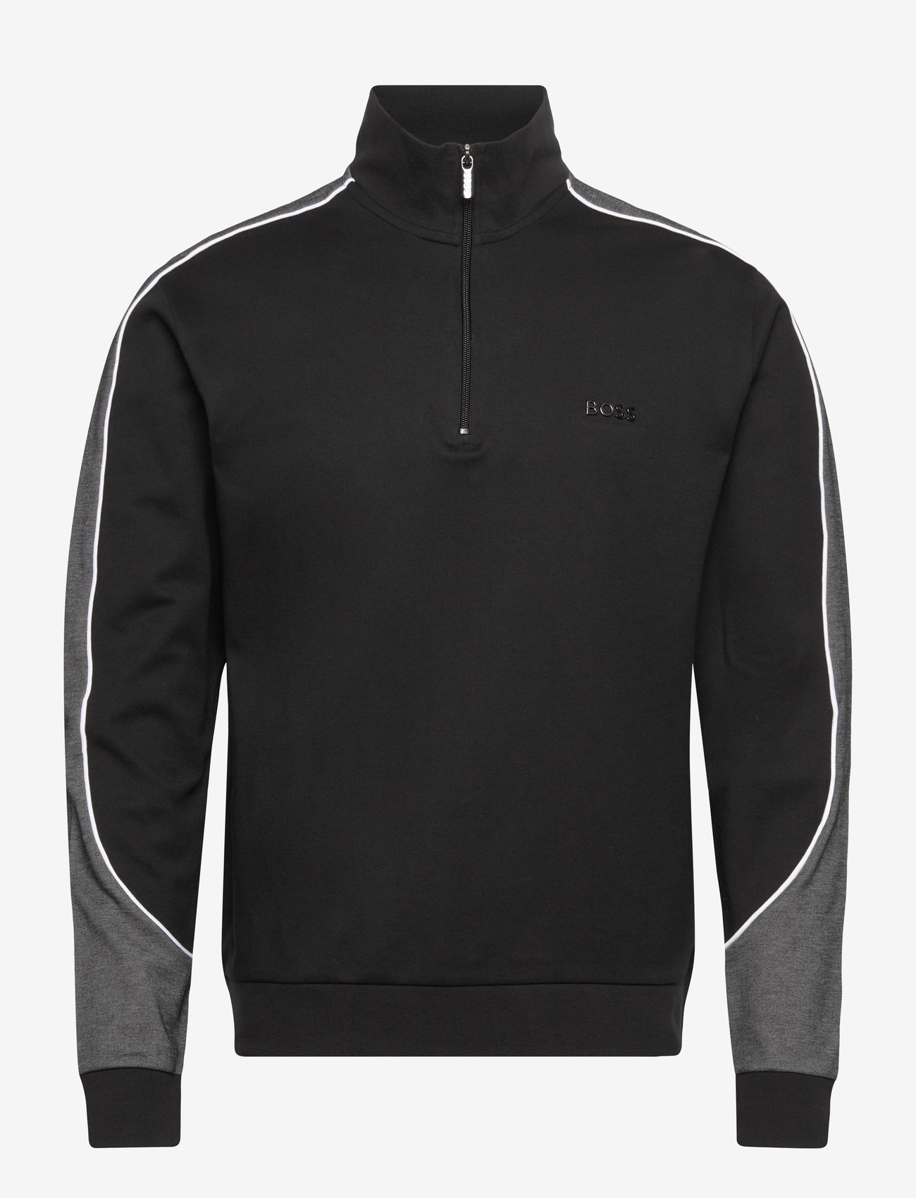 BOSS - Tracksuit 1/4 Jacket - shop efter anledning - black - 0