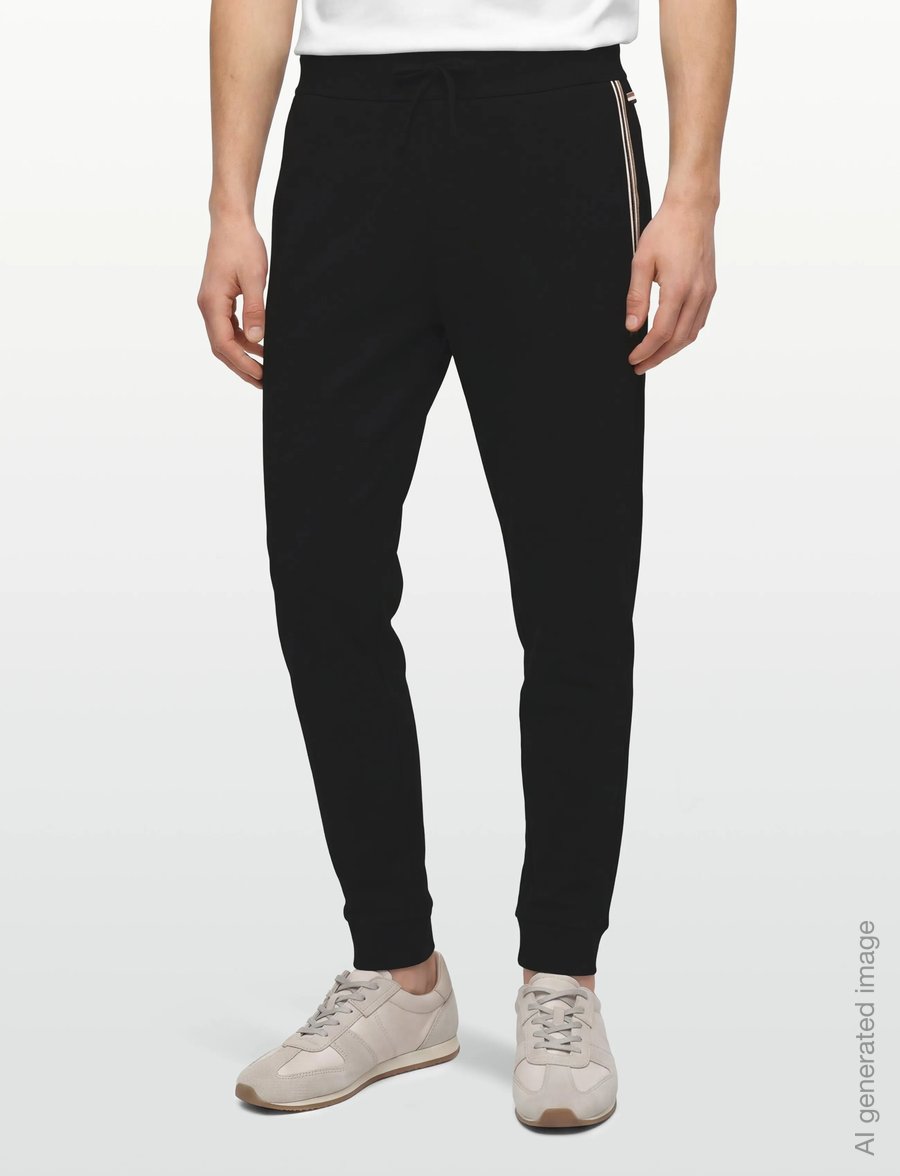 BOSS - Authentic Pants - pyjamasbyxor - black - 3