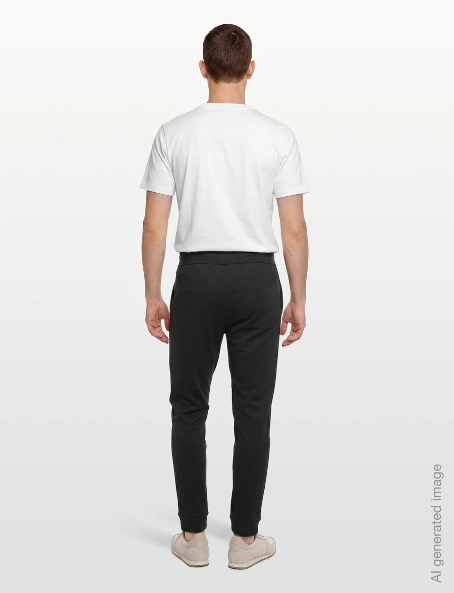 BOSS - Authentic Pants - pyjamasbyxor - black - 4