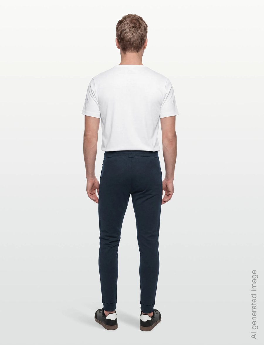 BOSS - Authentic Pants - pyjamasbyxor - dark blue - 4