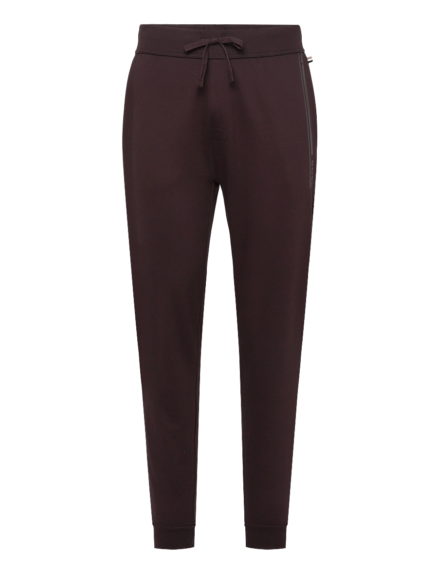 BOSS - Authentic Pants - pidžaamapüksid - dark brown - 0