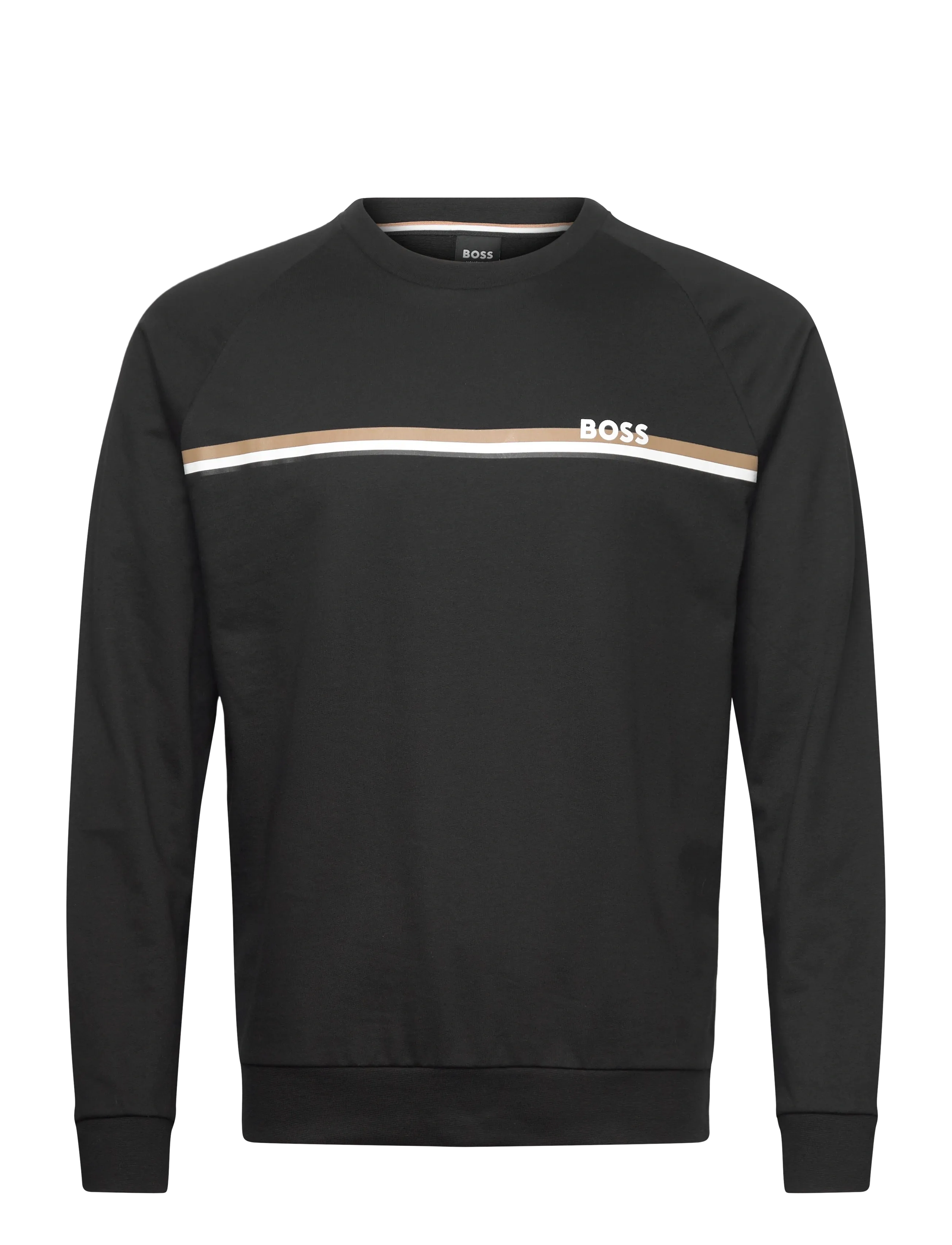 BOSS Authentic Sweatshirt, Mænd, Rundhals Sweatshirt, Sort, Str: S