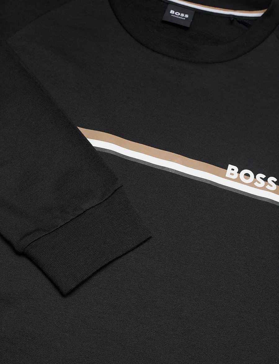 BOSS - Authentic Sweatshirt - pidžaamasärgid - black - 2