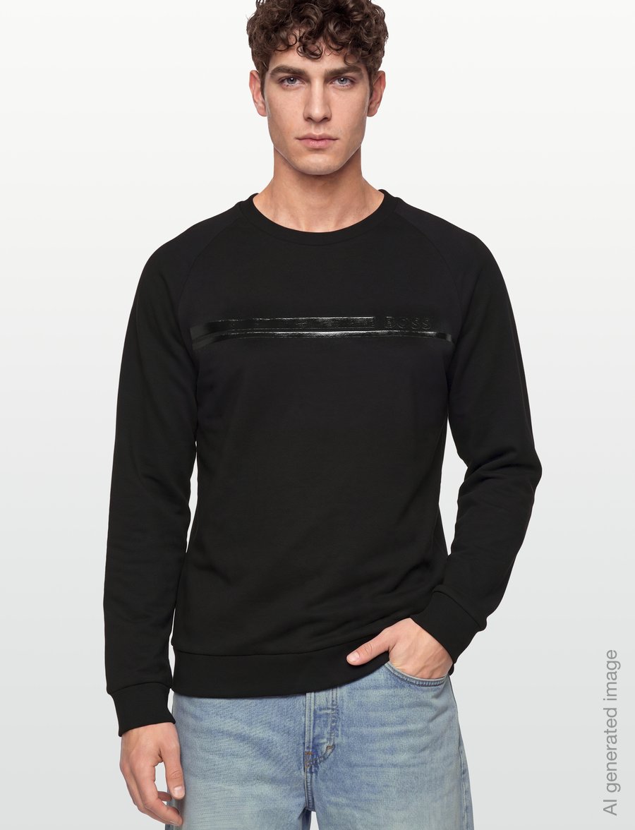 BOSS - Authentic Sweatshirt - pyjamaoberteile - black - 3