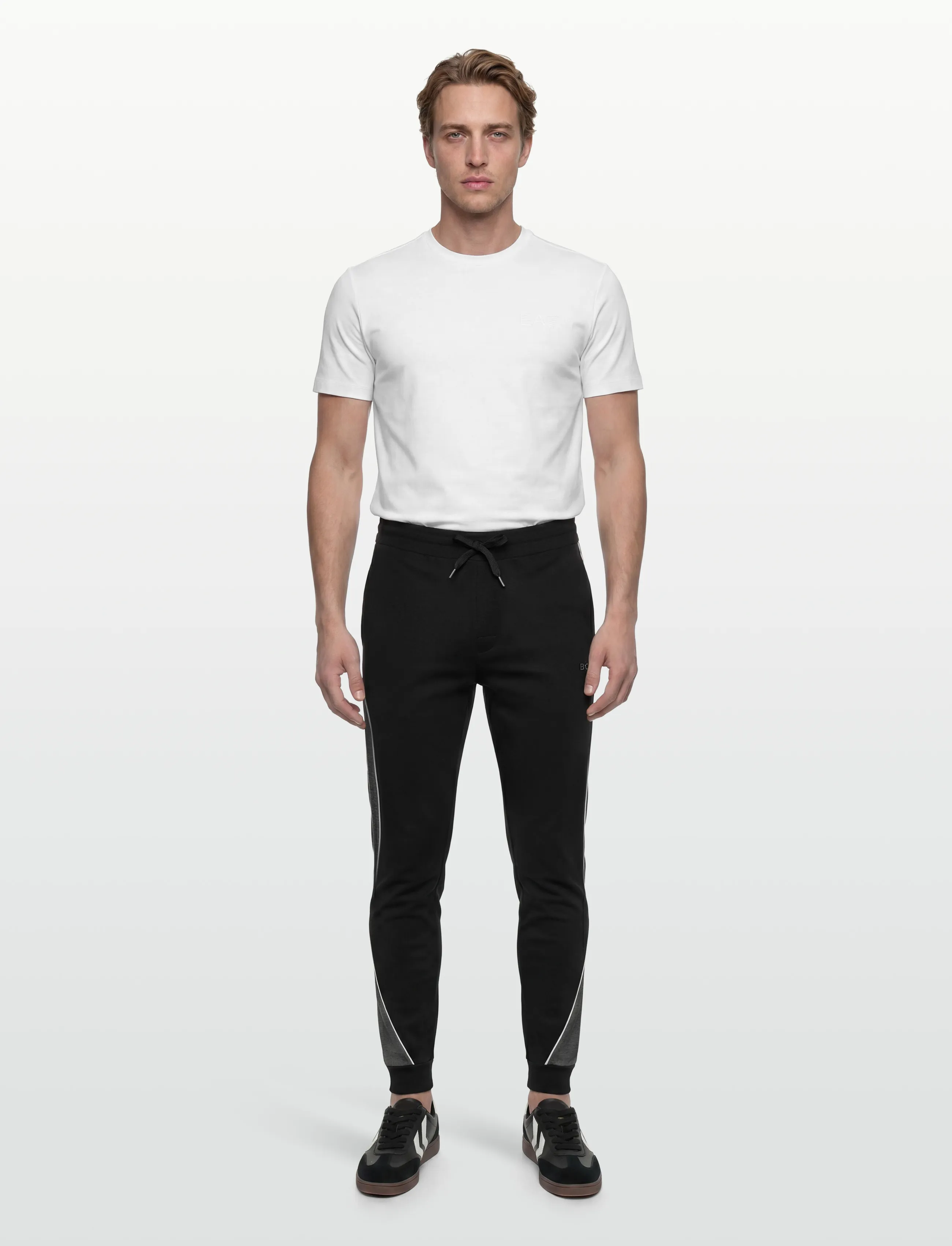 BOSS Tracksuit Pants, S, Black, Underdele > Joggingbukser, Herre