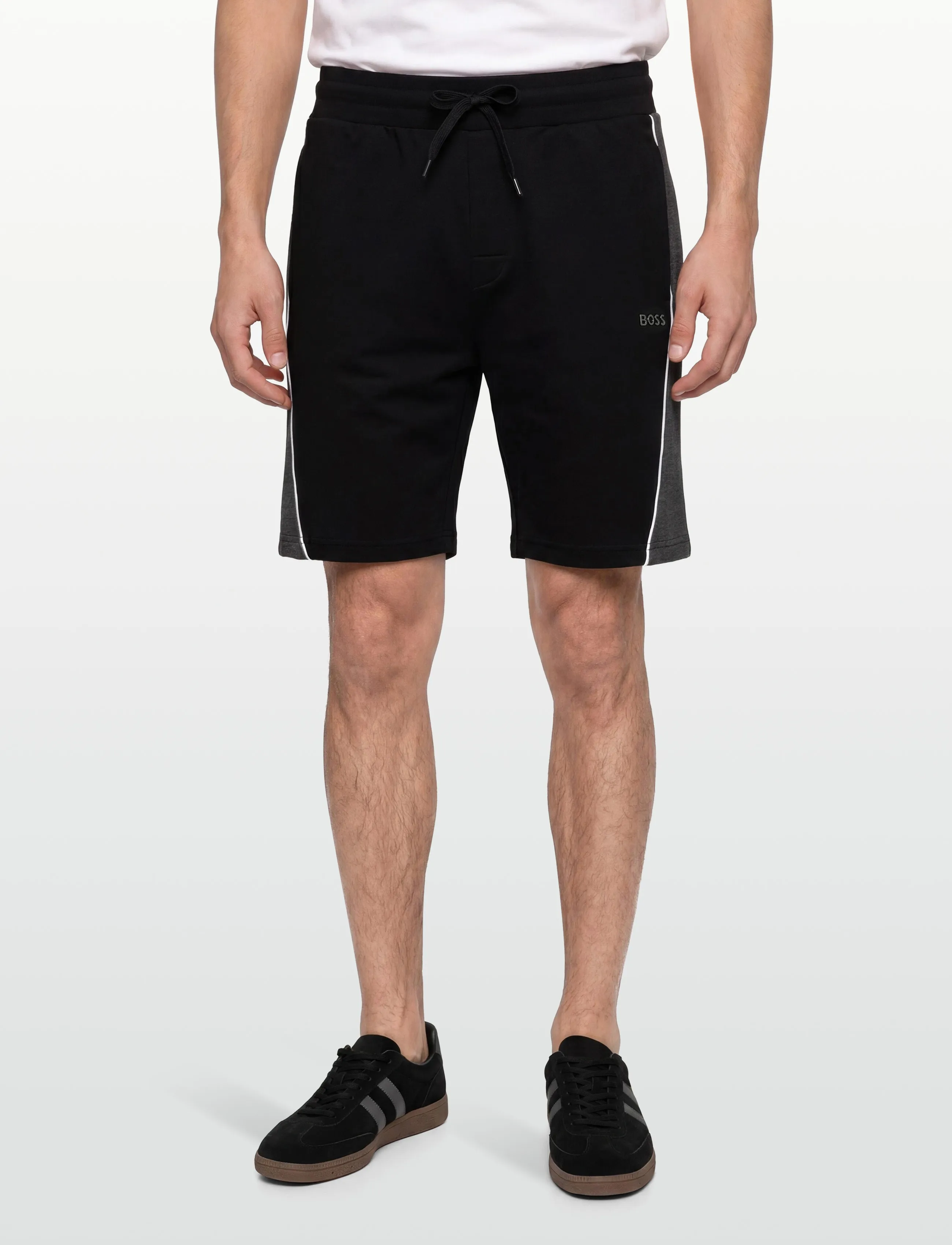 BOSS - Tracksuit Short - sweat shorts - black - 5