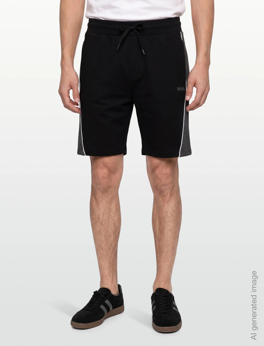 BOSS - Tracksuit Short - lühikesed dressipüksid - black - 5