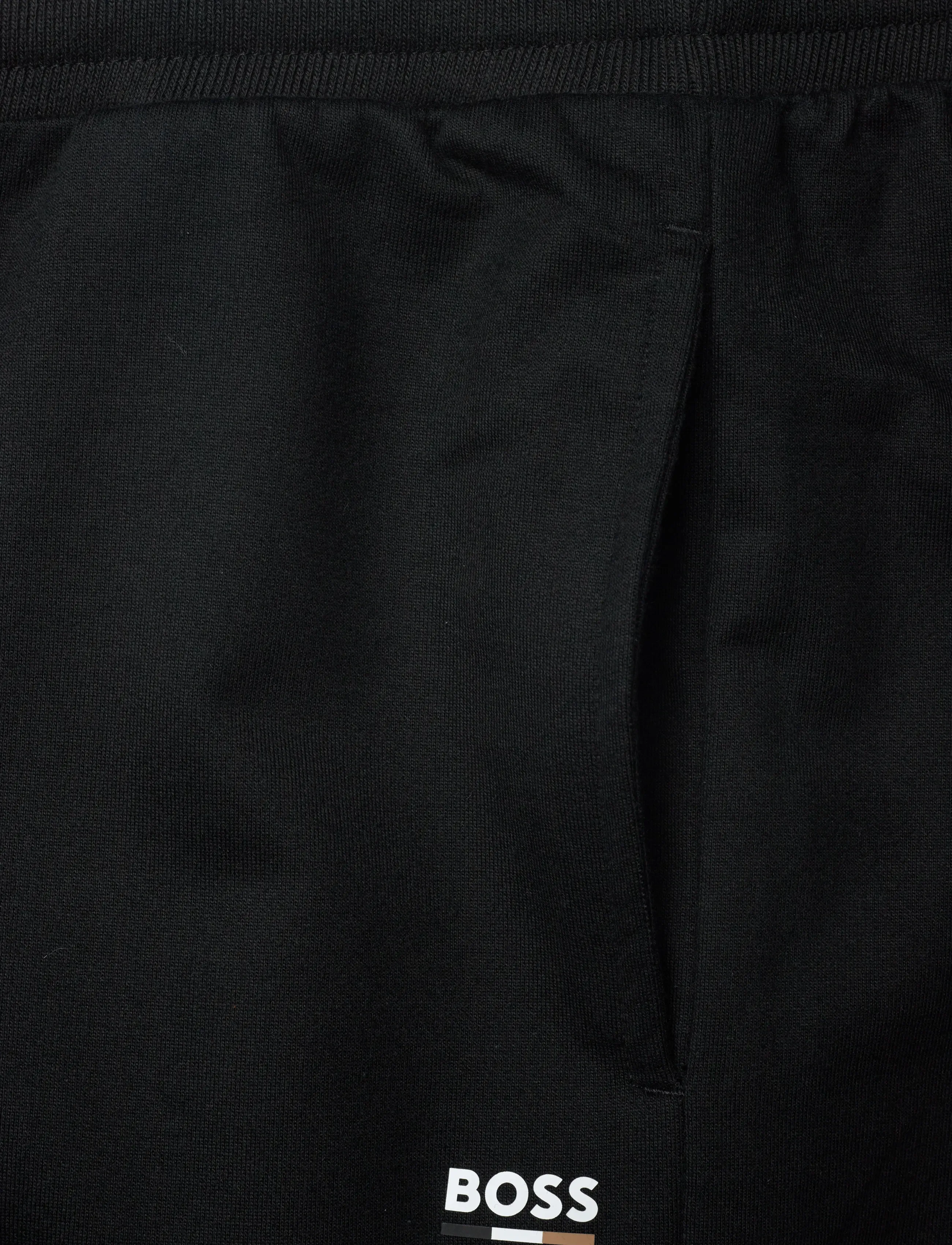 BOSS - Iconic Pants - natbukser - black - 2