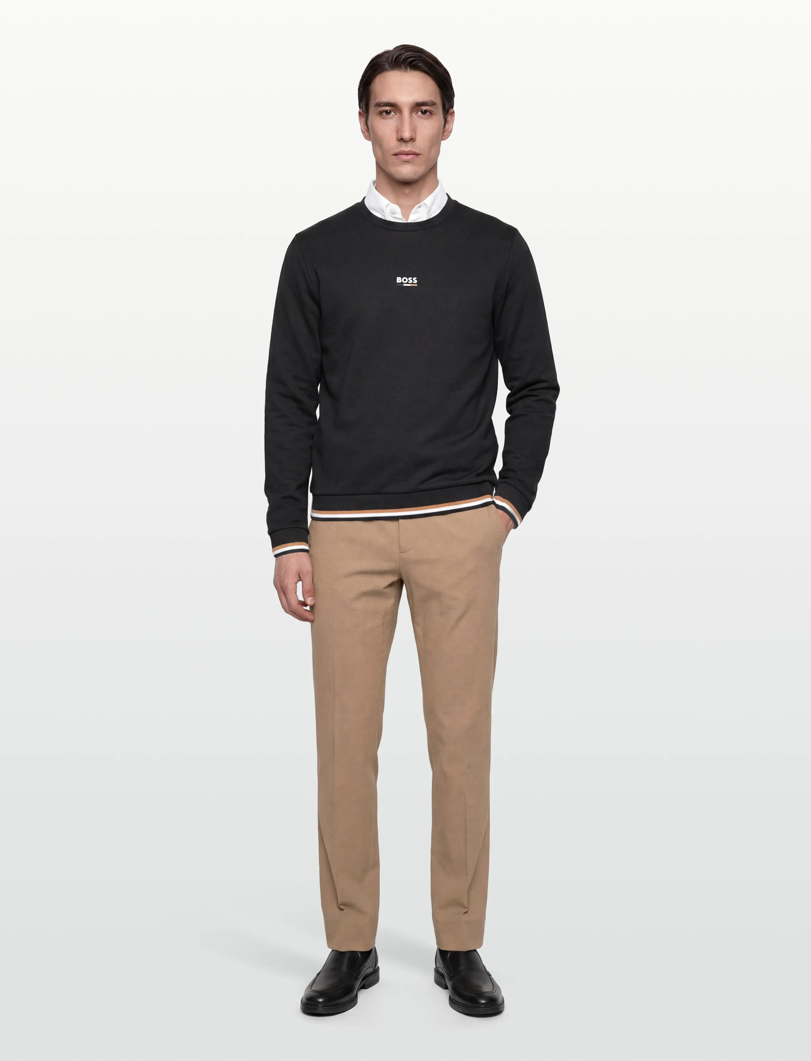 BOSS Iconic Sweatshirt - Sweatshirts - BLACK / black