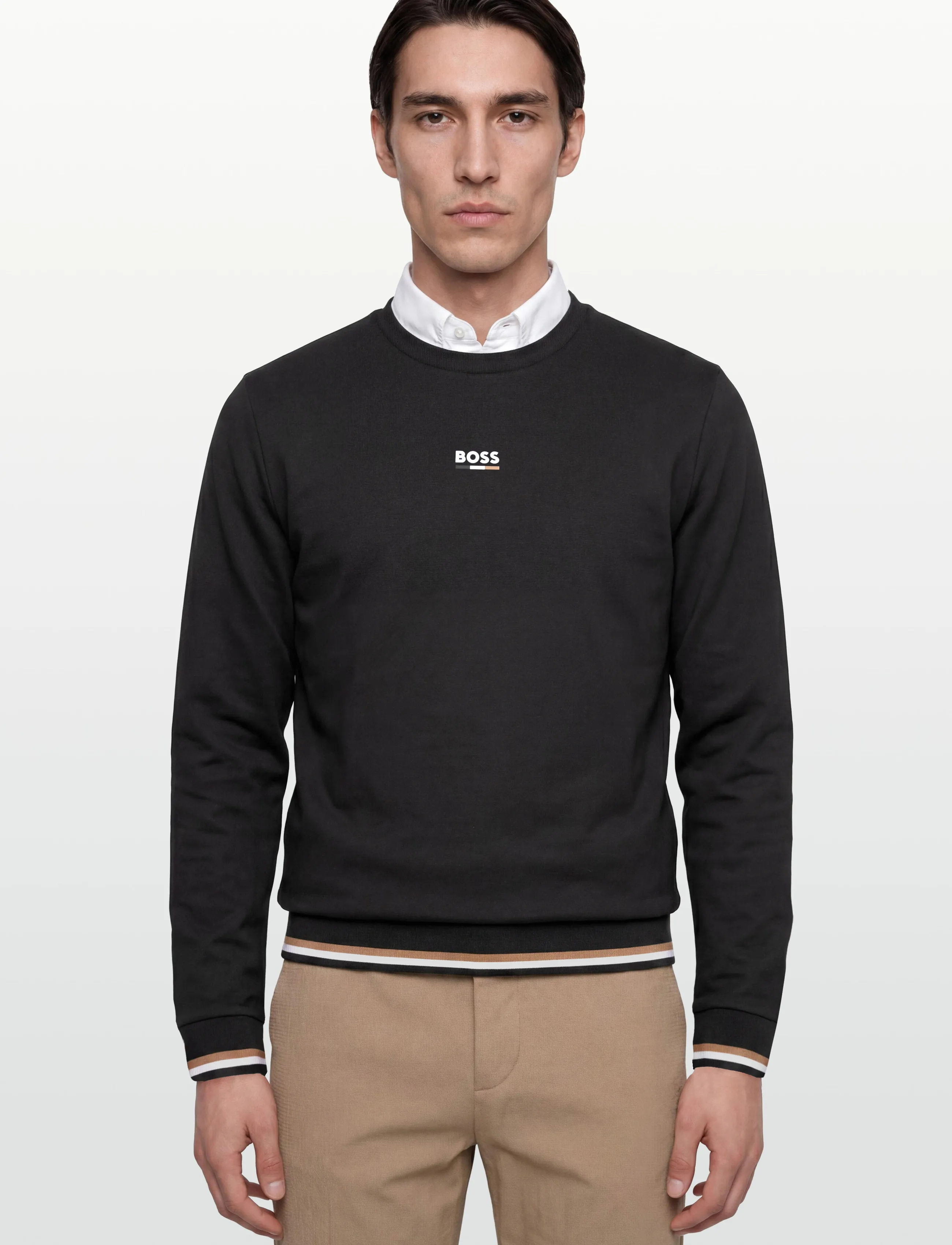 BOSS - Iconic Sweatshirt - sweatshirts - black - 3