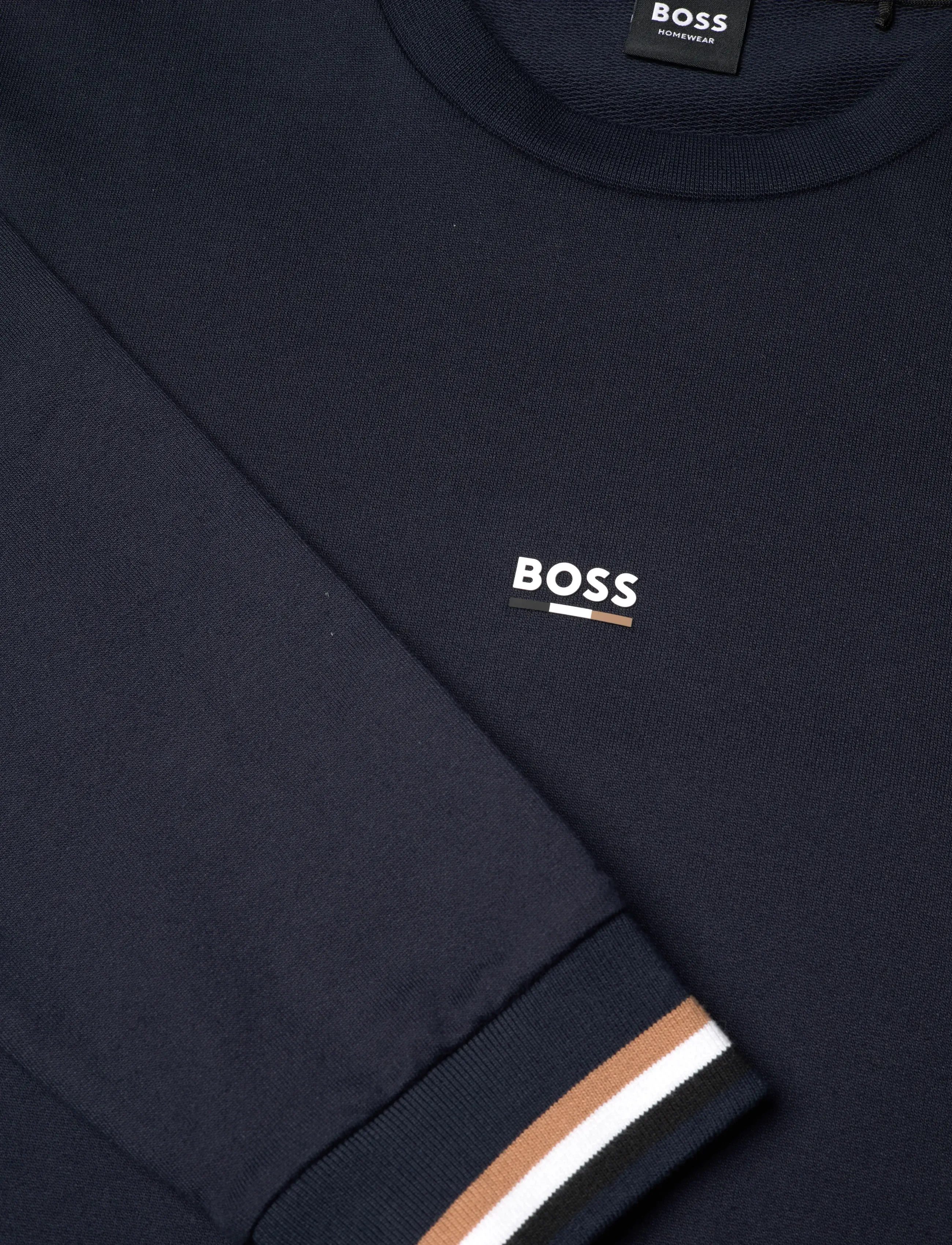 BOSS - Iconic Sweatshirt - gensere - dark blue - 5