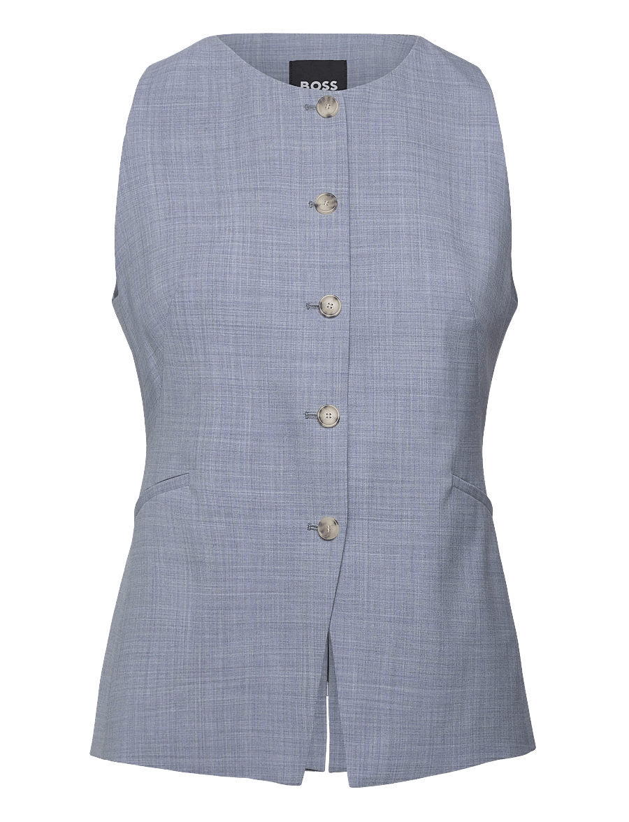 BOSS - Juleran - Ärmellose tops - open blue - 1