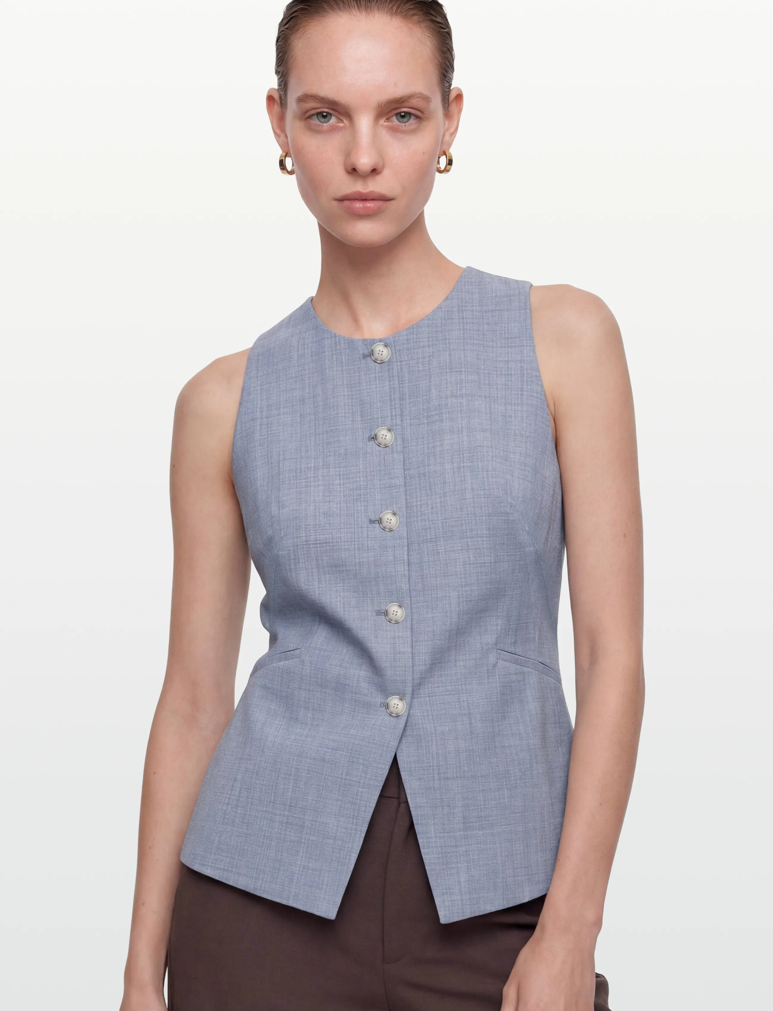 BOSS - Juleran - hauts sans manches - open blue - 3