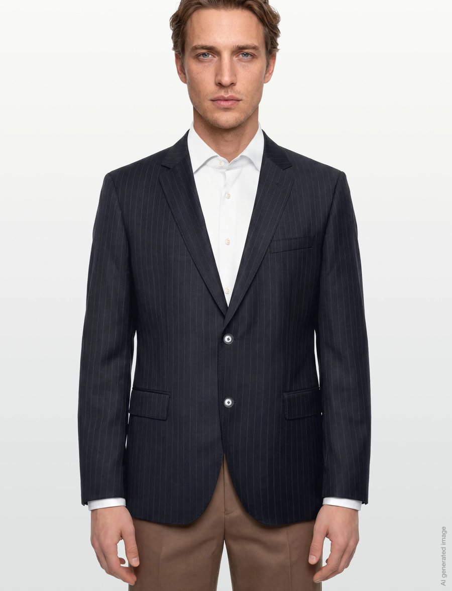 BOSS - H-Huge-253 - enkelknäppta kavajer - dark blue - 3