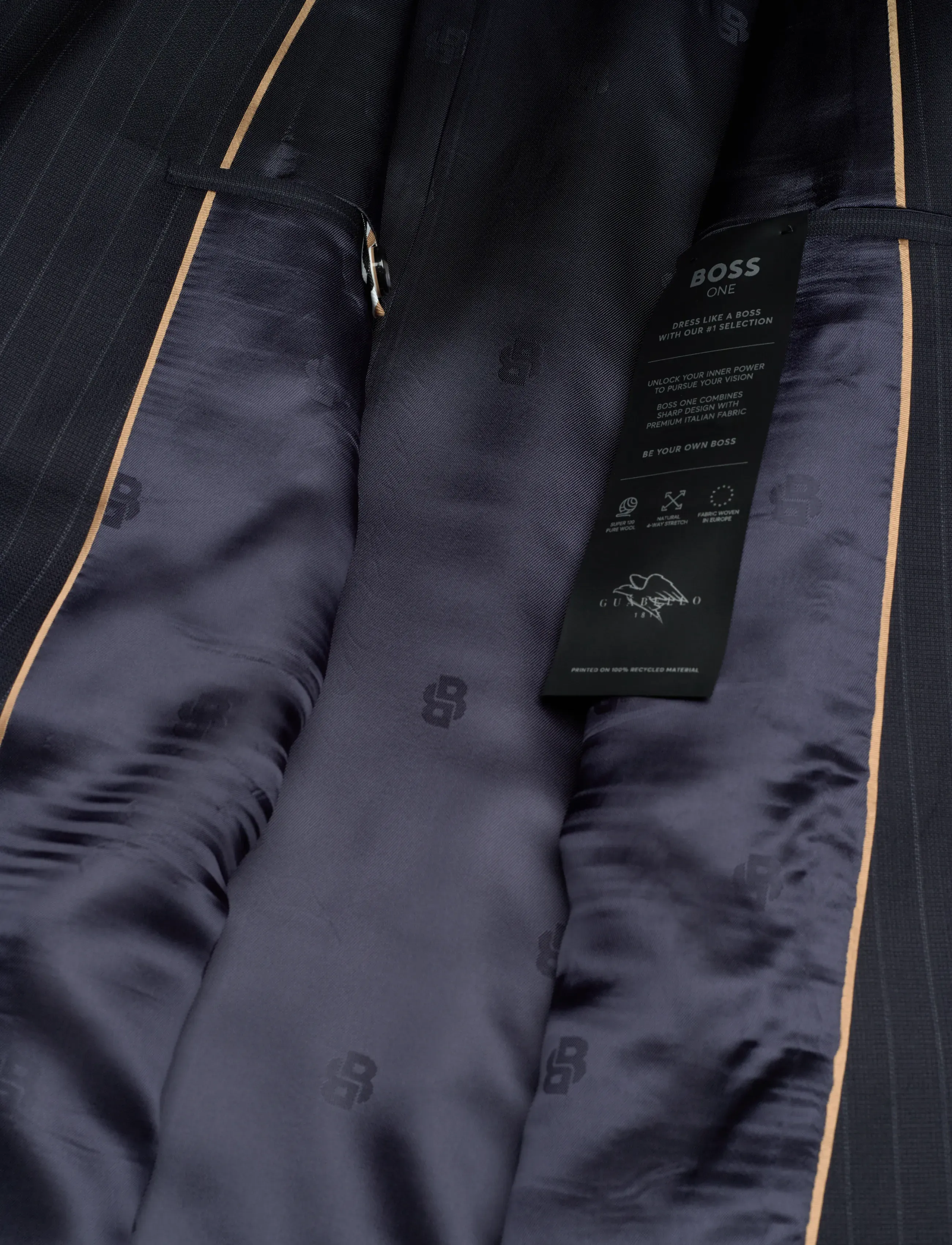BOSS - H-Huge-253 - einreiher - dark blue - 4