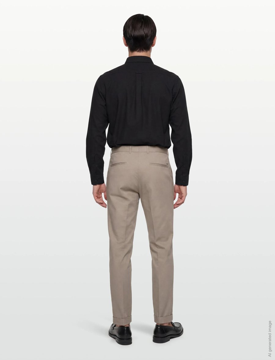 BOSS - C-Genius-TU-WG-261F - casual byxor - beige/khaki - 4