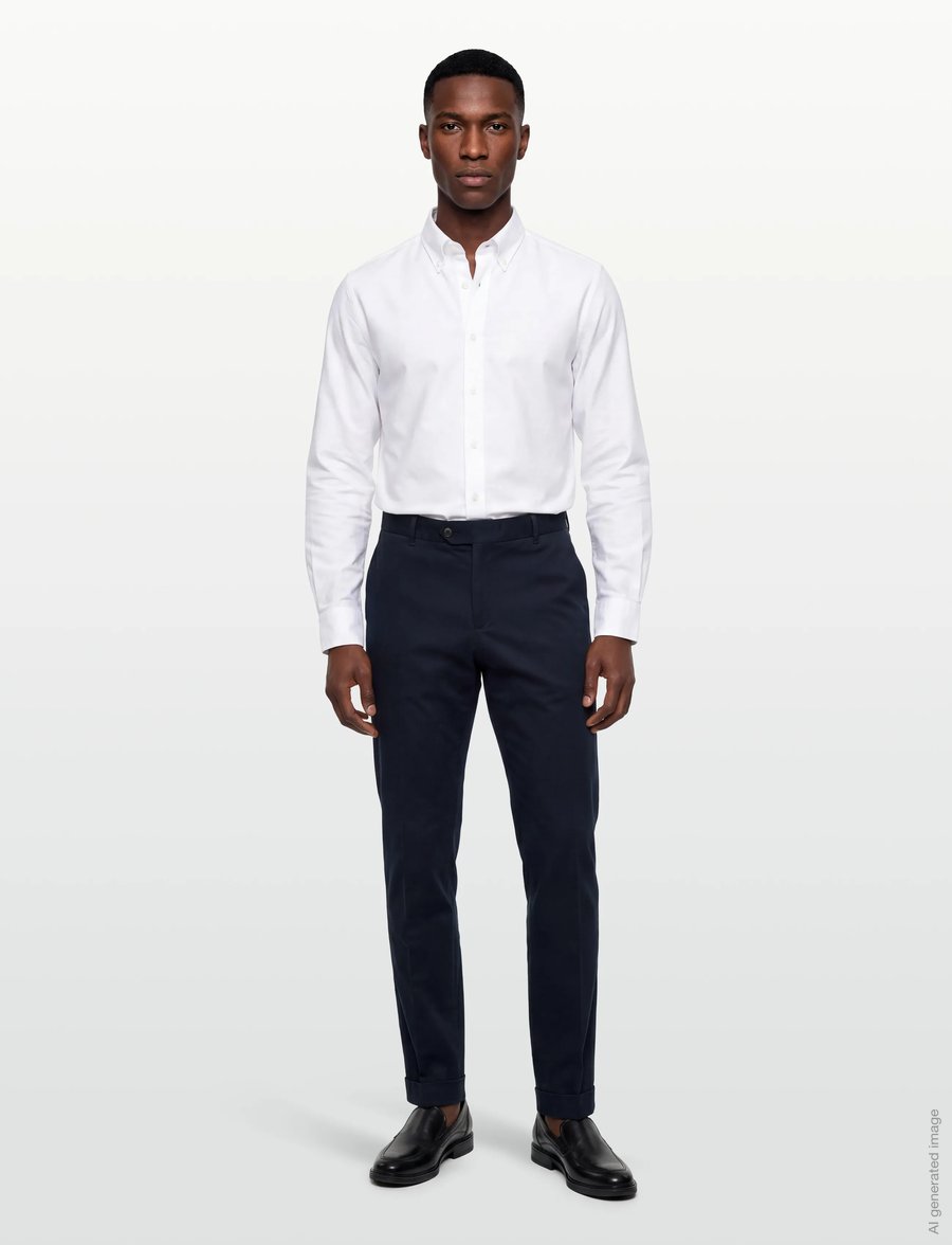 BOSS - C-Genius-TU-WG-261F - casual byxor - dark blue - 0