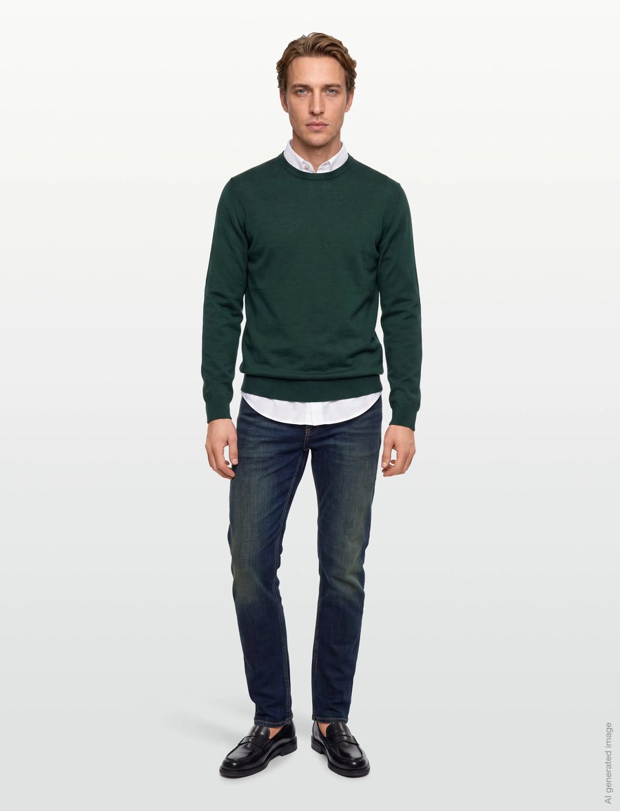 BOSS - C-OGDEN - slim-fit jeans - medium blue - 0