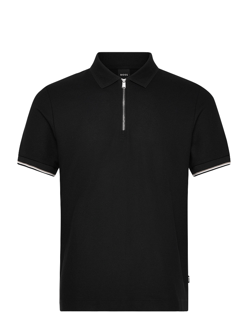 BOSS - C-Pei 04 - stickade pikéer - black - 0