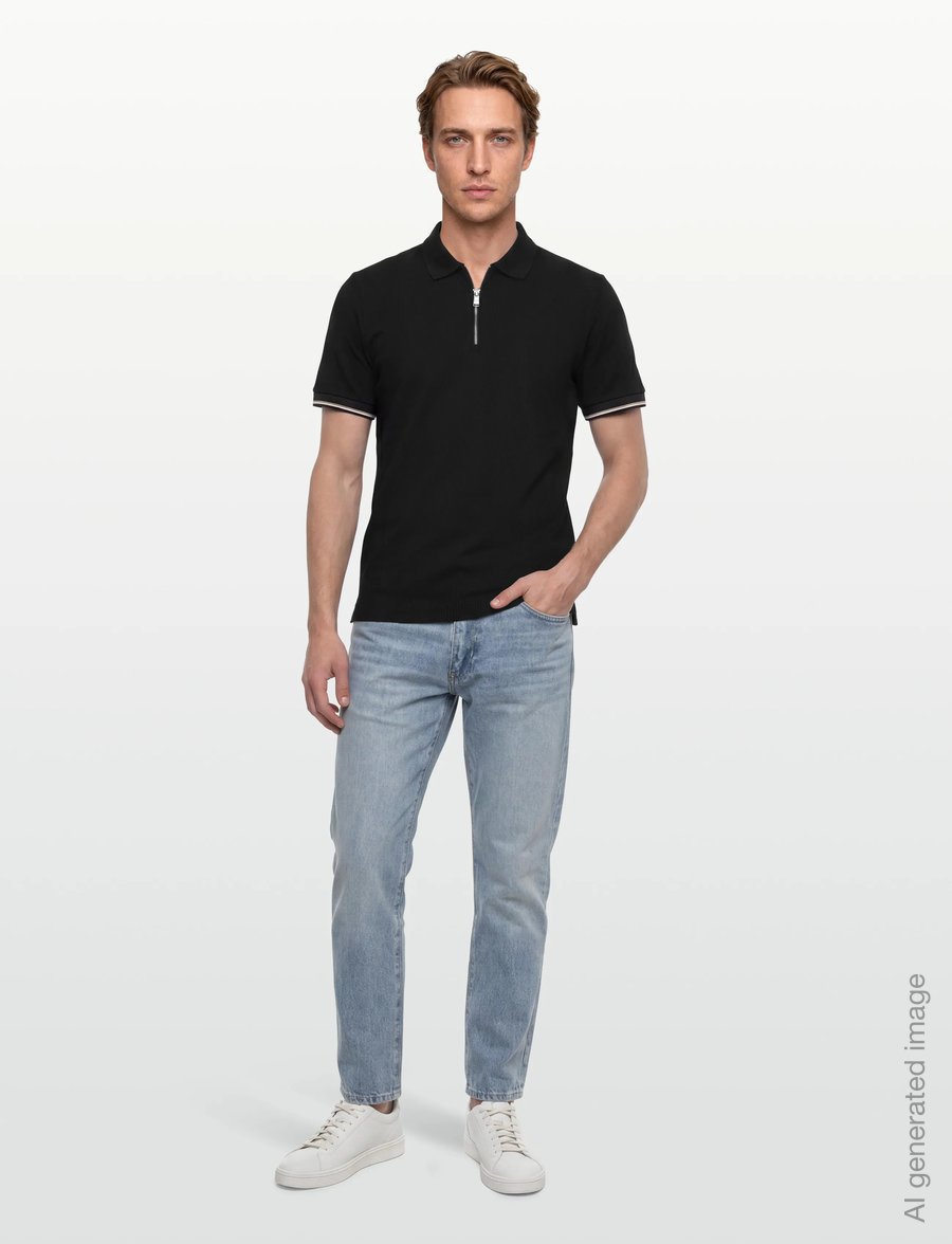 BOSS - C-Pei 04 - polostrik - black - 0