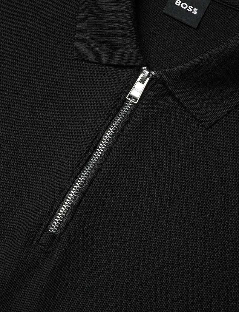 BOSS - C-Pei 04 - stickade pikéer - black - 2