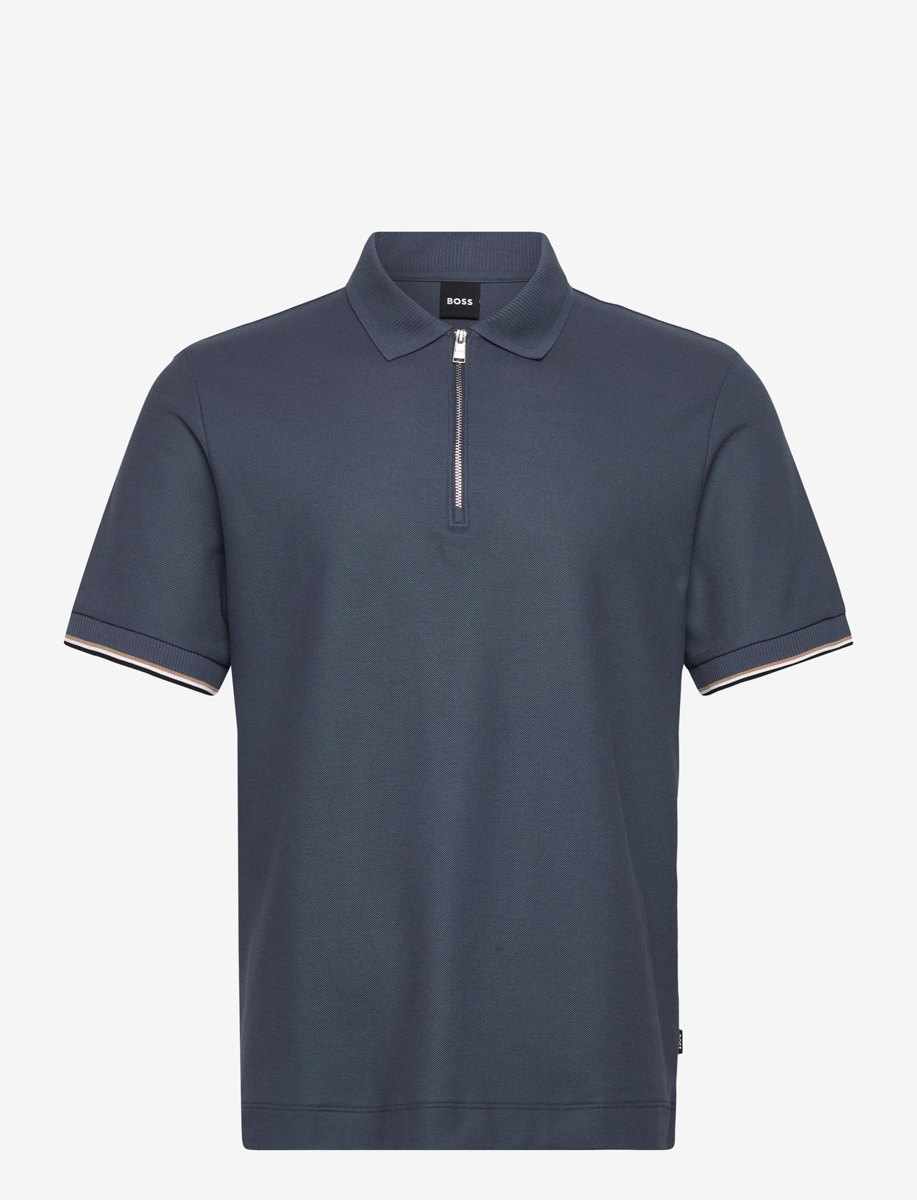 BOSS - C-Pei 04 - gestrickte polohemden - open blue - 0