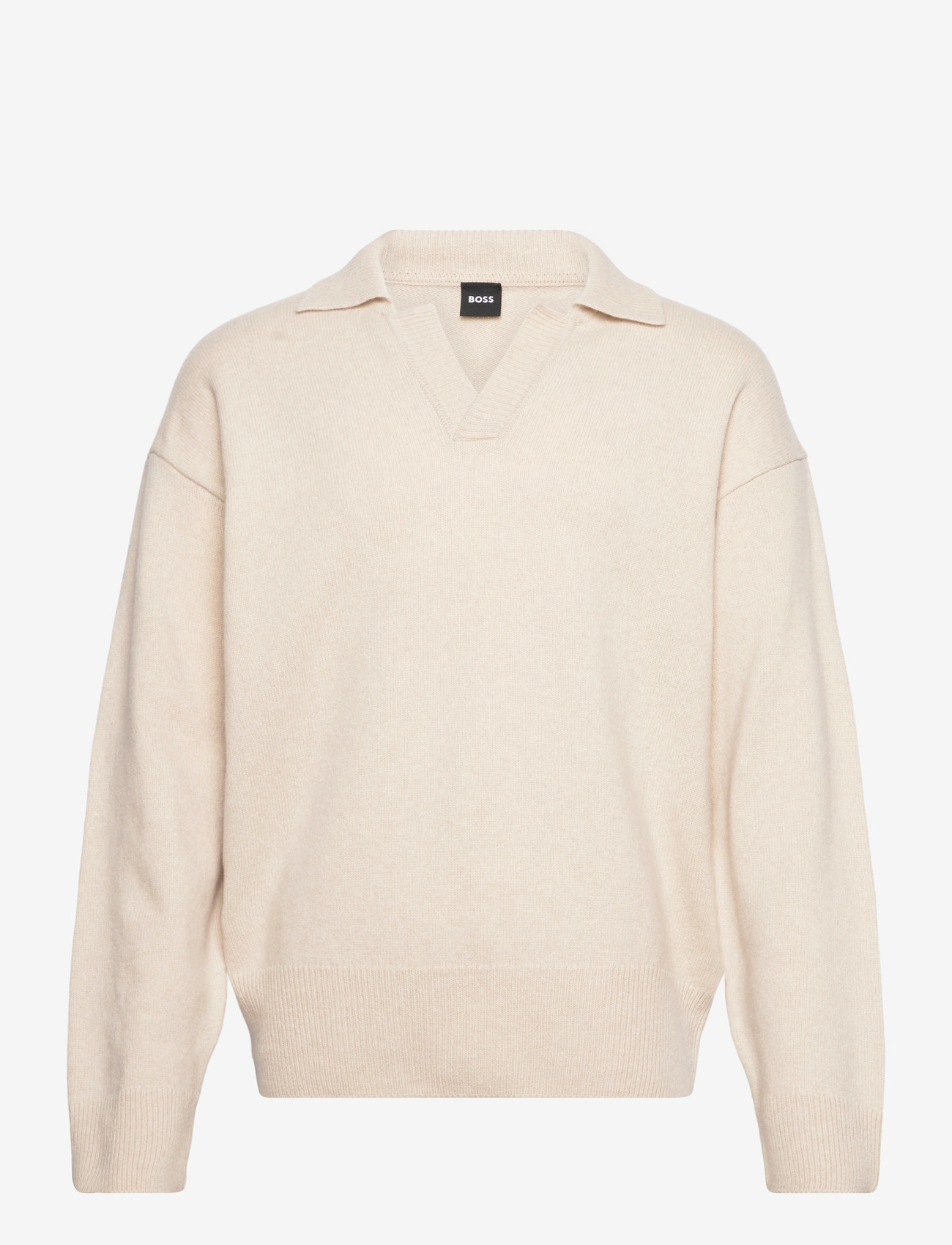 BOSS - C-Ucari - gestrickte polohemden - open white - 0