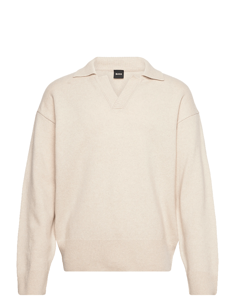 BOSS - C-Ucari - gestrickte polohemden - open white - 0