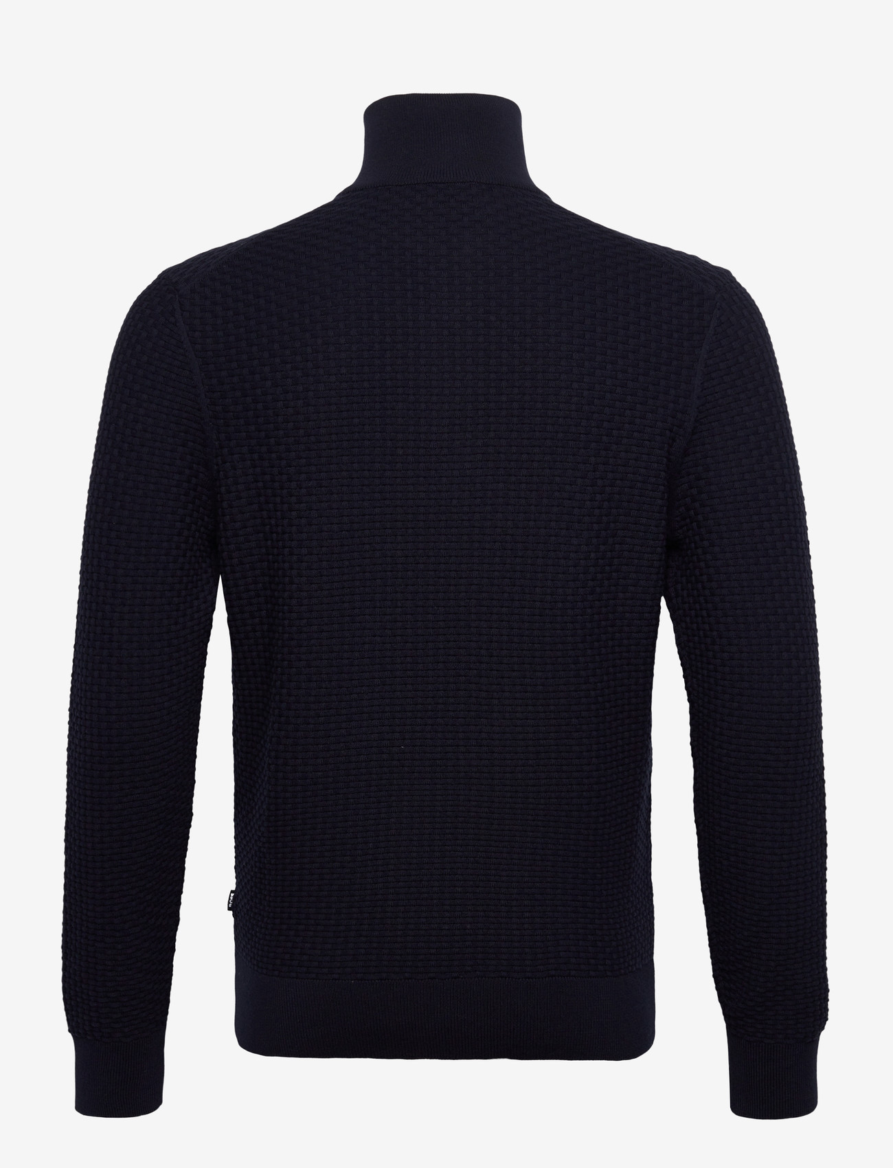 BOSS - H-Ulicio - pullover mit halbem reißverschluss - dark blue - 1