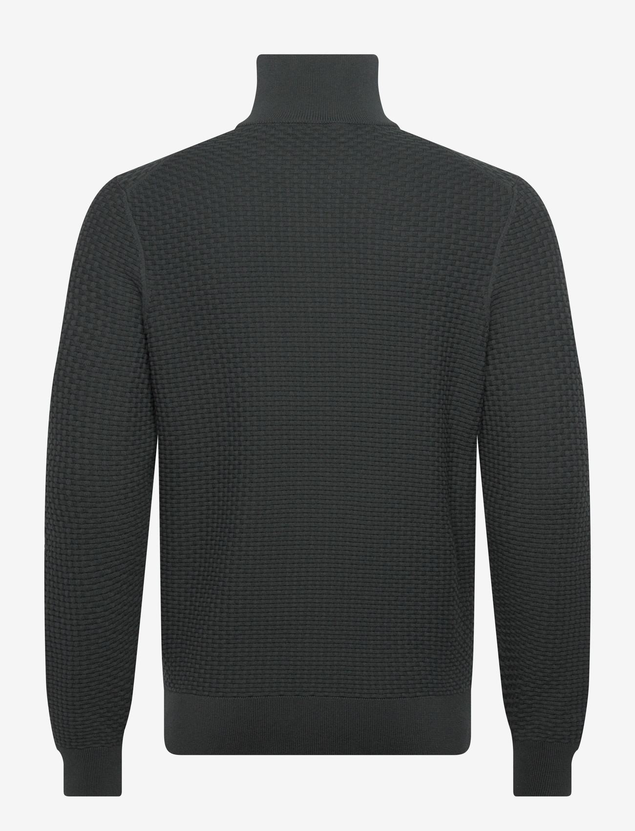 BOSS - H-Ulicio - pullover mit halbem reißverschluss - open green - 1