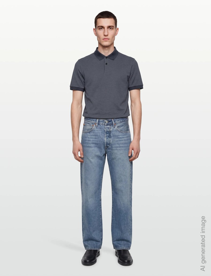 BOSS - H-Parlay 102 - lühikeste varrukatega polod - dark blue - 0