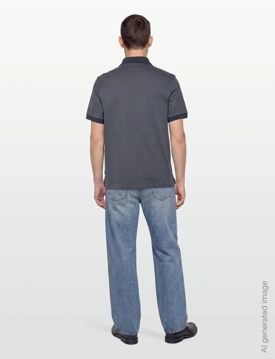 BOSS - H-Parlay 102 - lühikeste varrukatega polod - dark blue - 4