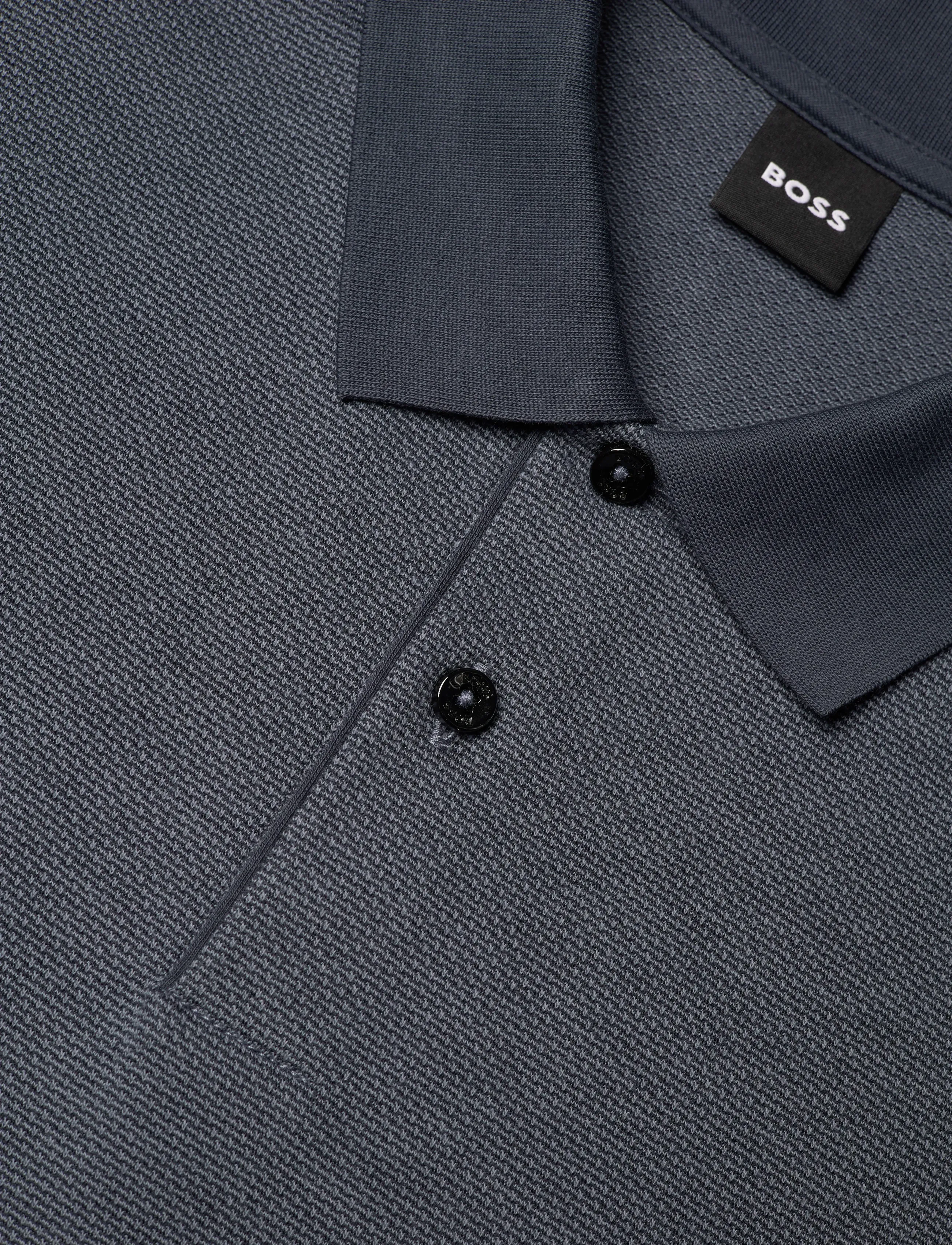 BOSS - H-Parlay 102 - short-sleeved polos - dark blue - 5