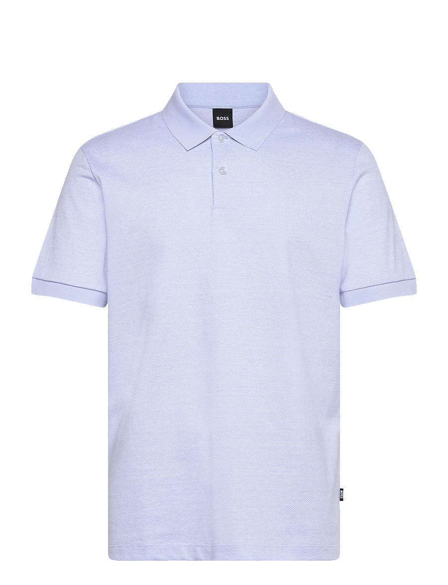 BOSS - H-Parlay 102 - short-sleeved polos - light/pastel blue - 1