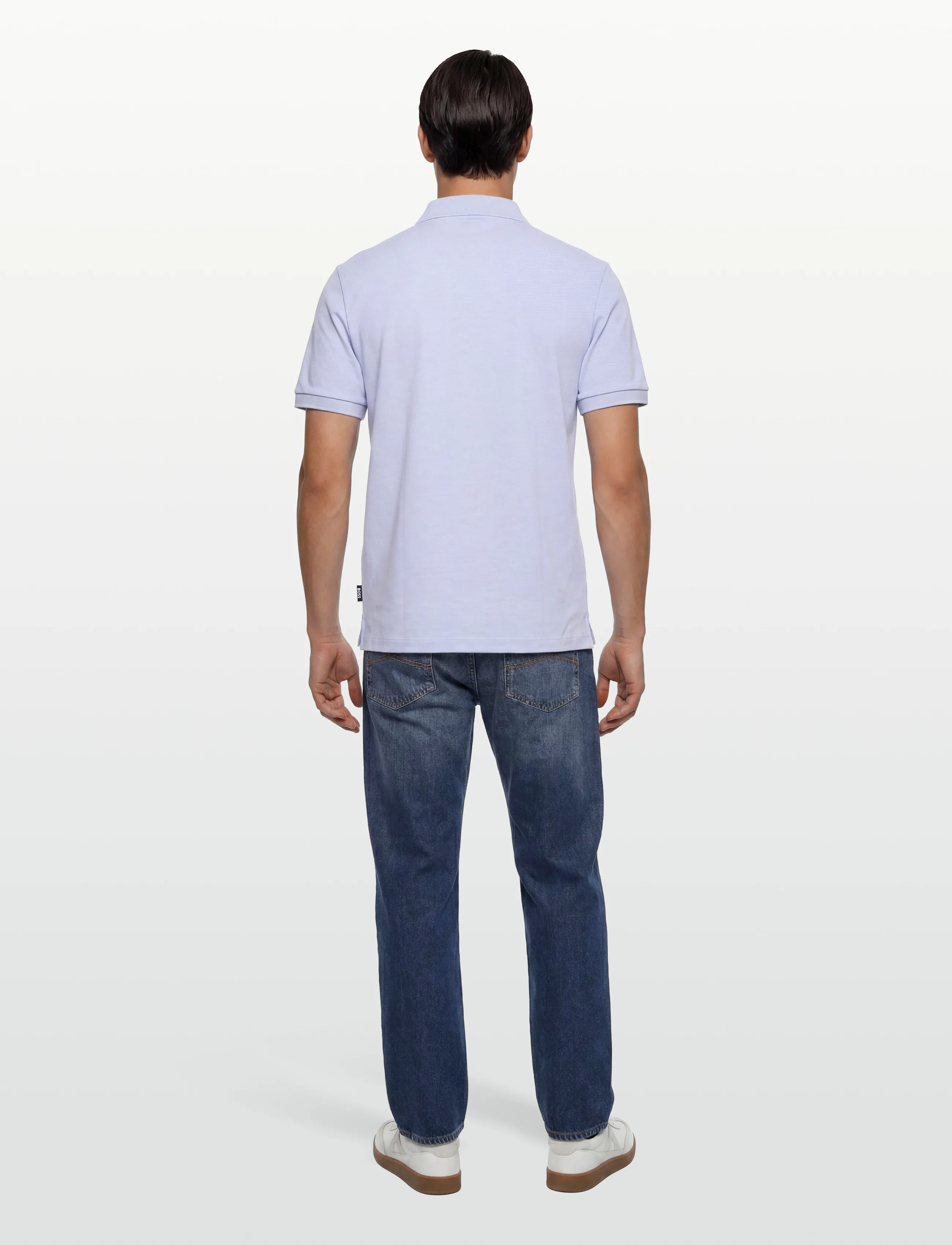 BOSS - H-Parlay 102 - short-sleeved polos - light/pastel blue - 4